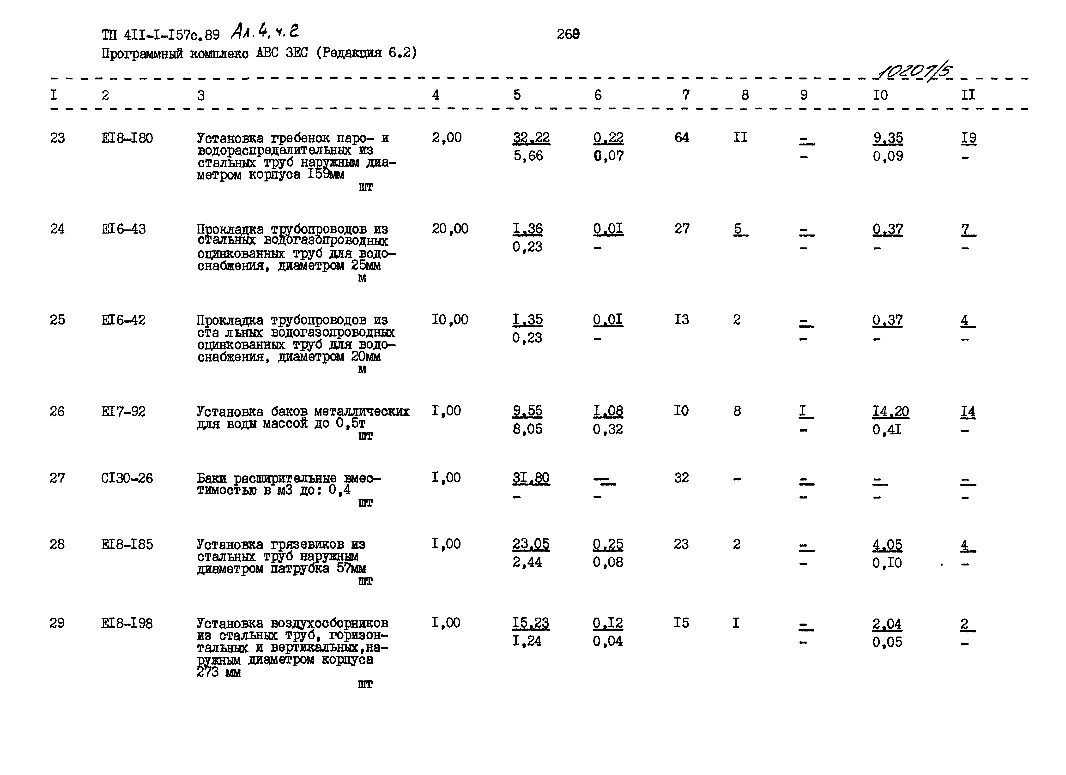 Типовой проект 411-1-157с.89