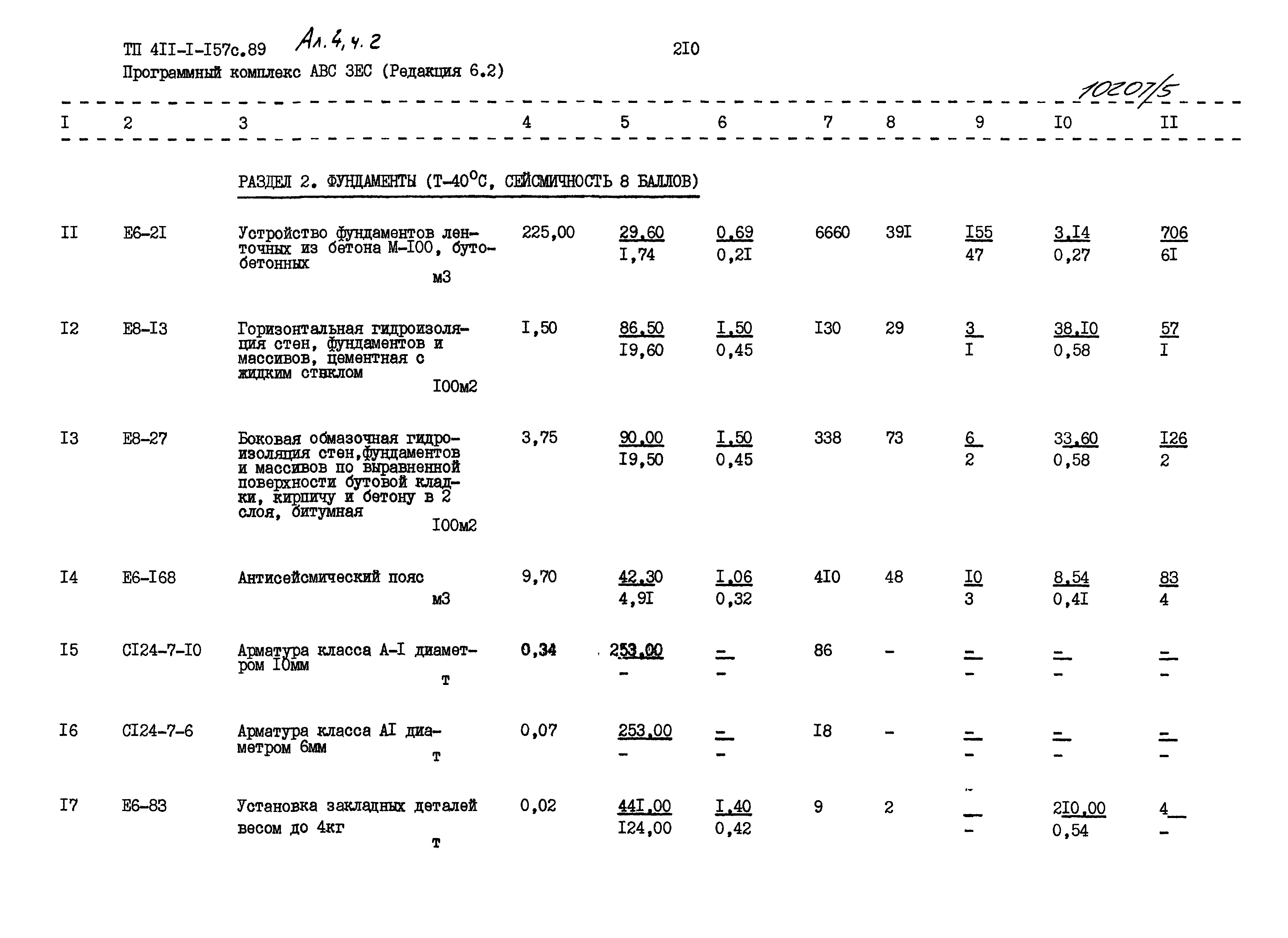 Типовой проект 411-1-157с.89