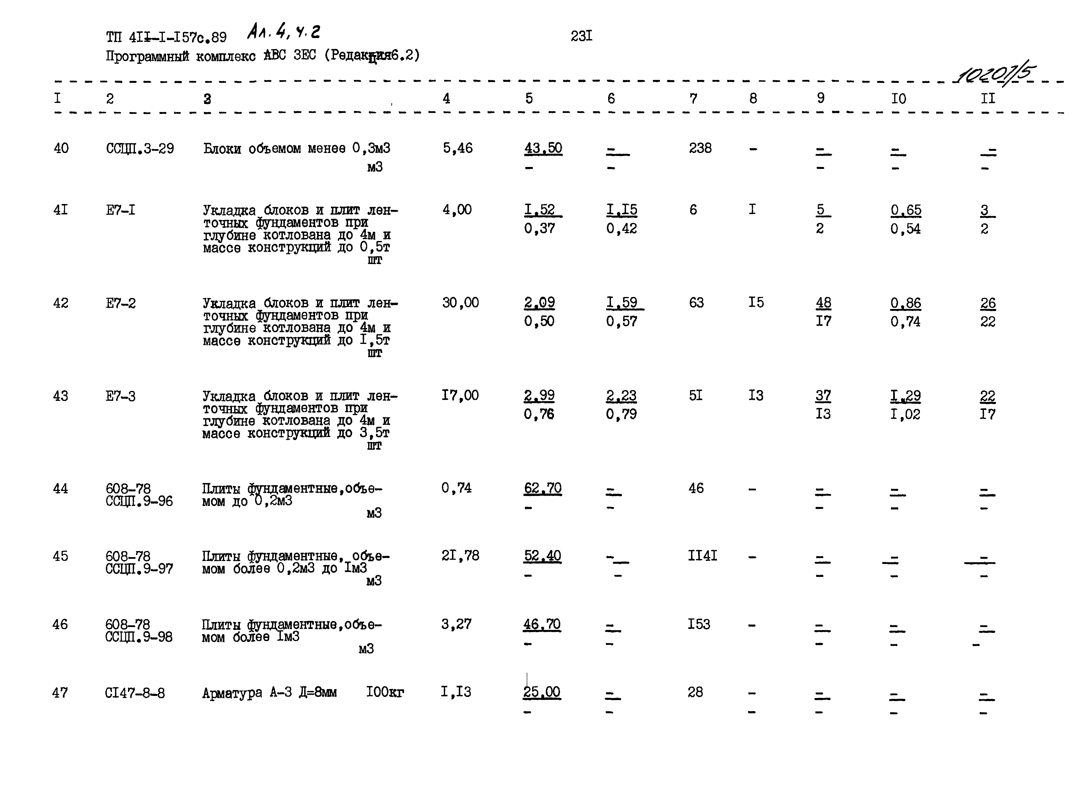 Типовой проект 411-1-157с.89