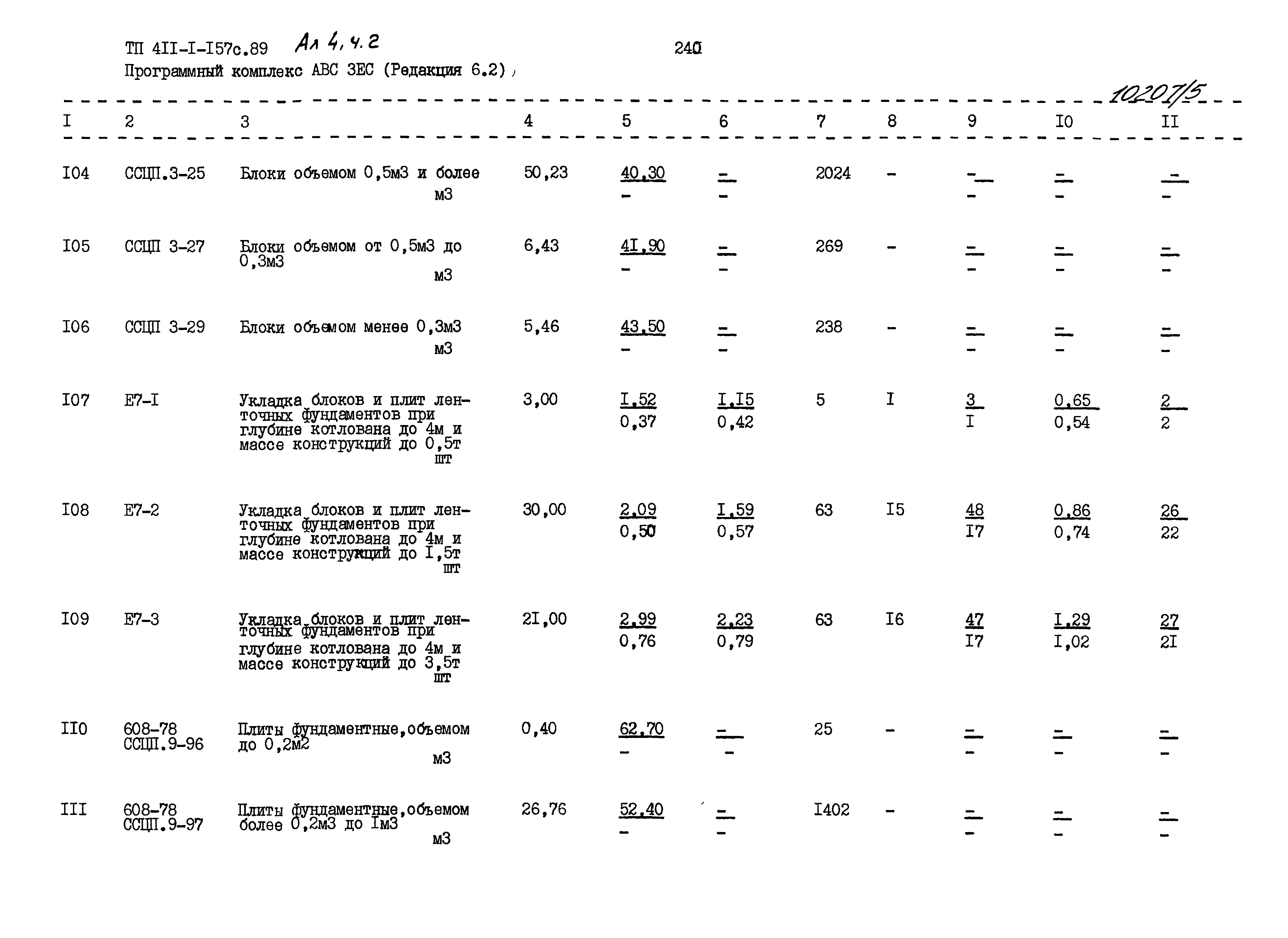 Типовой проект 411-1-157с.89