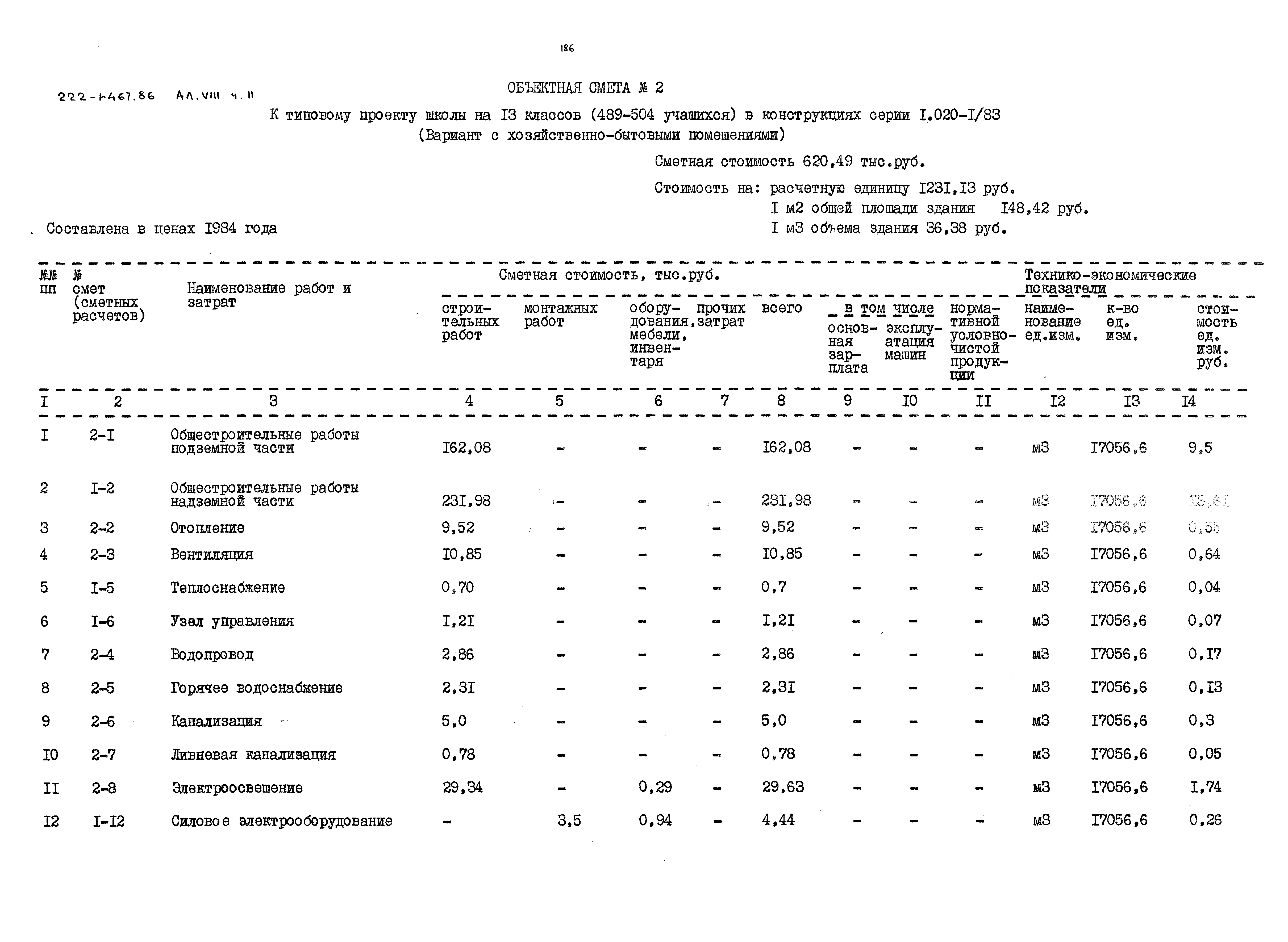 Типовой проект 222-1-467.86