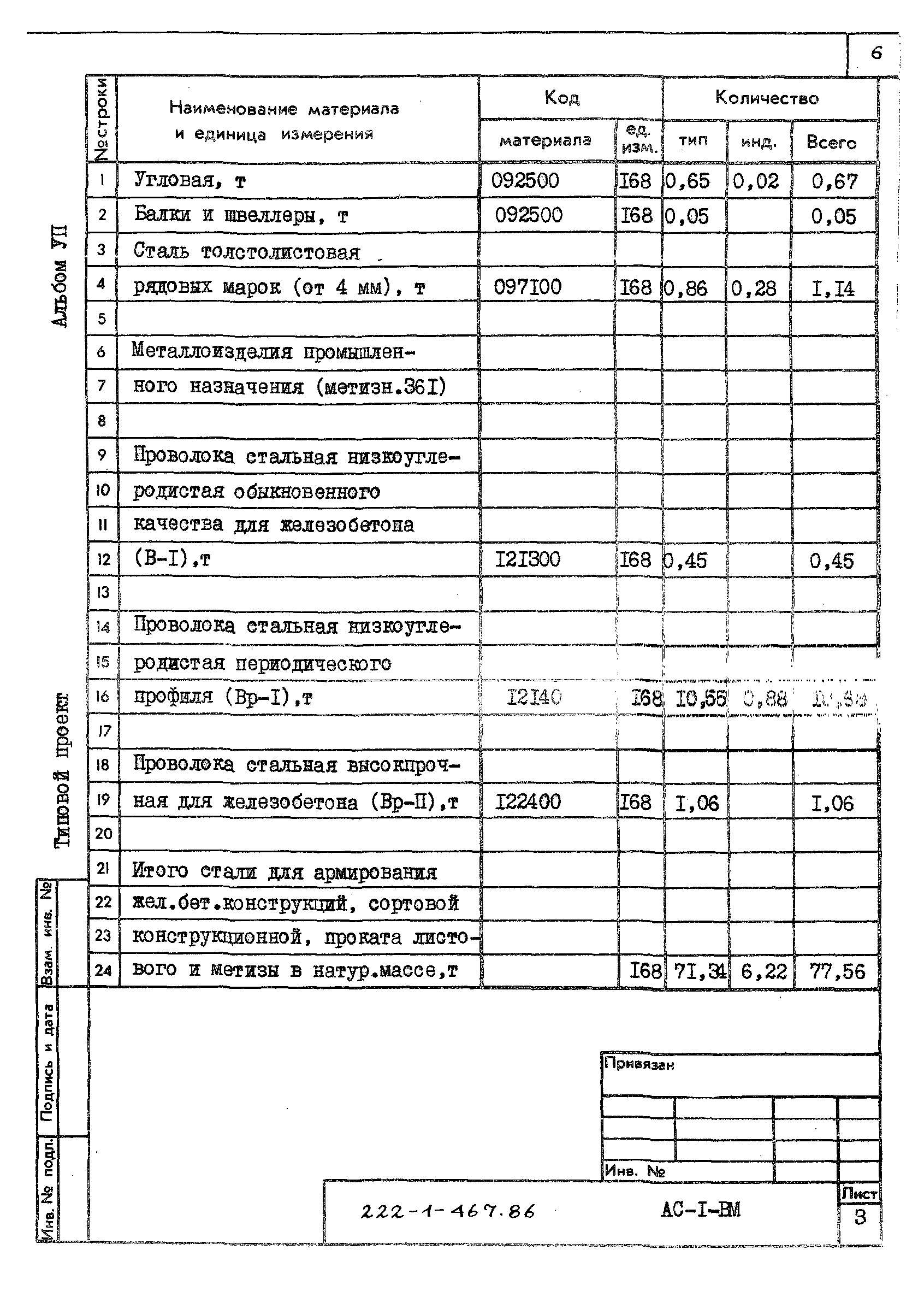 Типовой проект 222-1-467.86