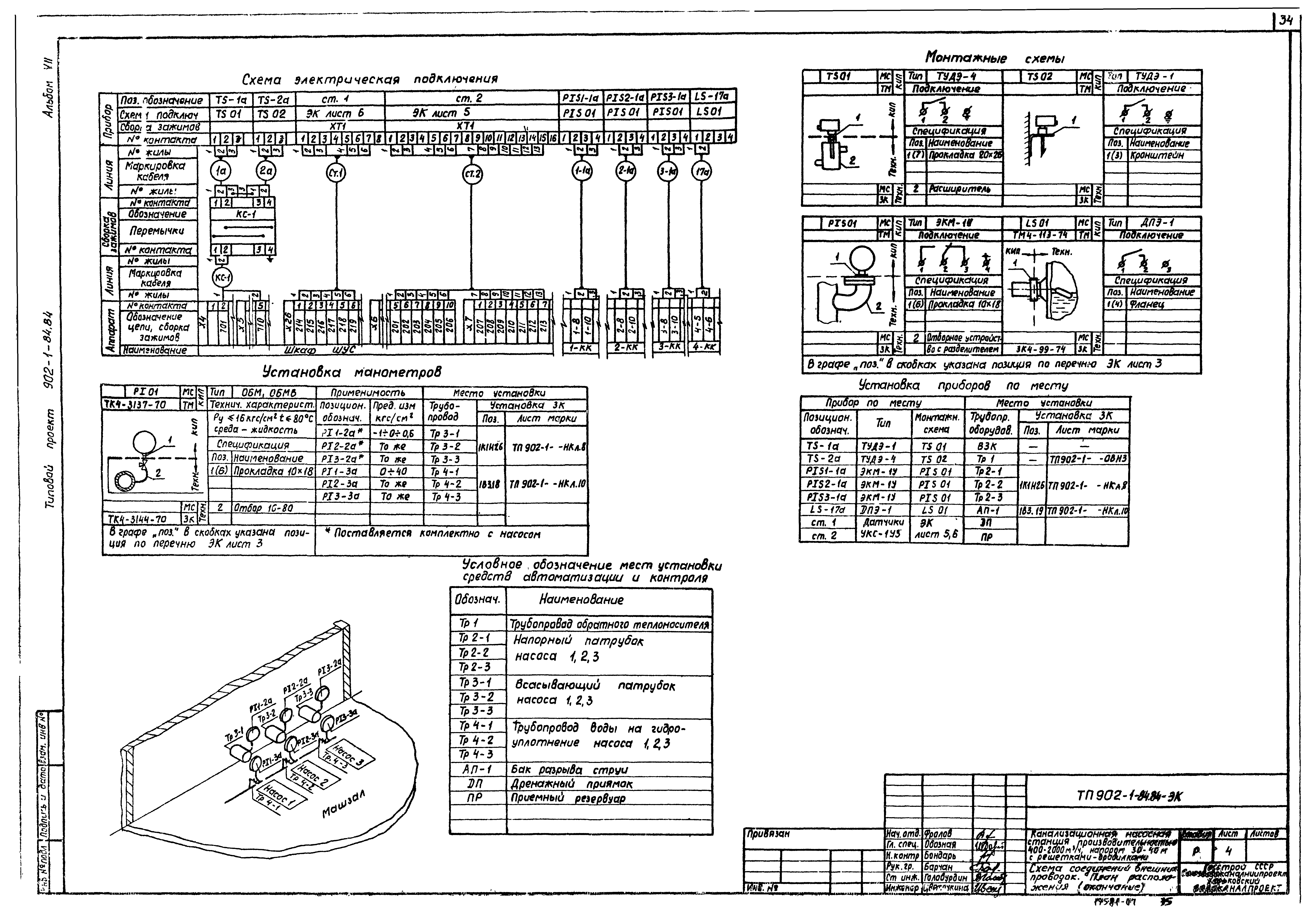 Типовой проект 902-1-91.84