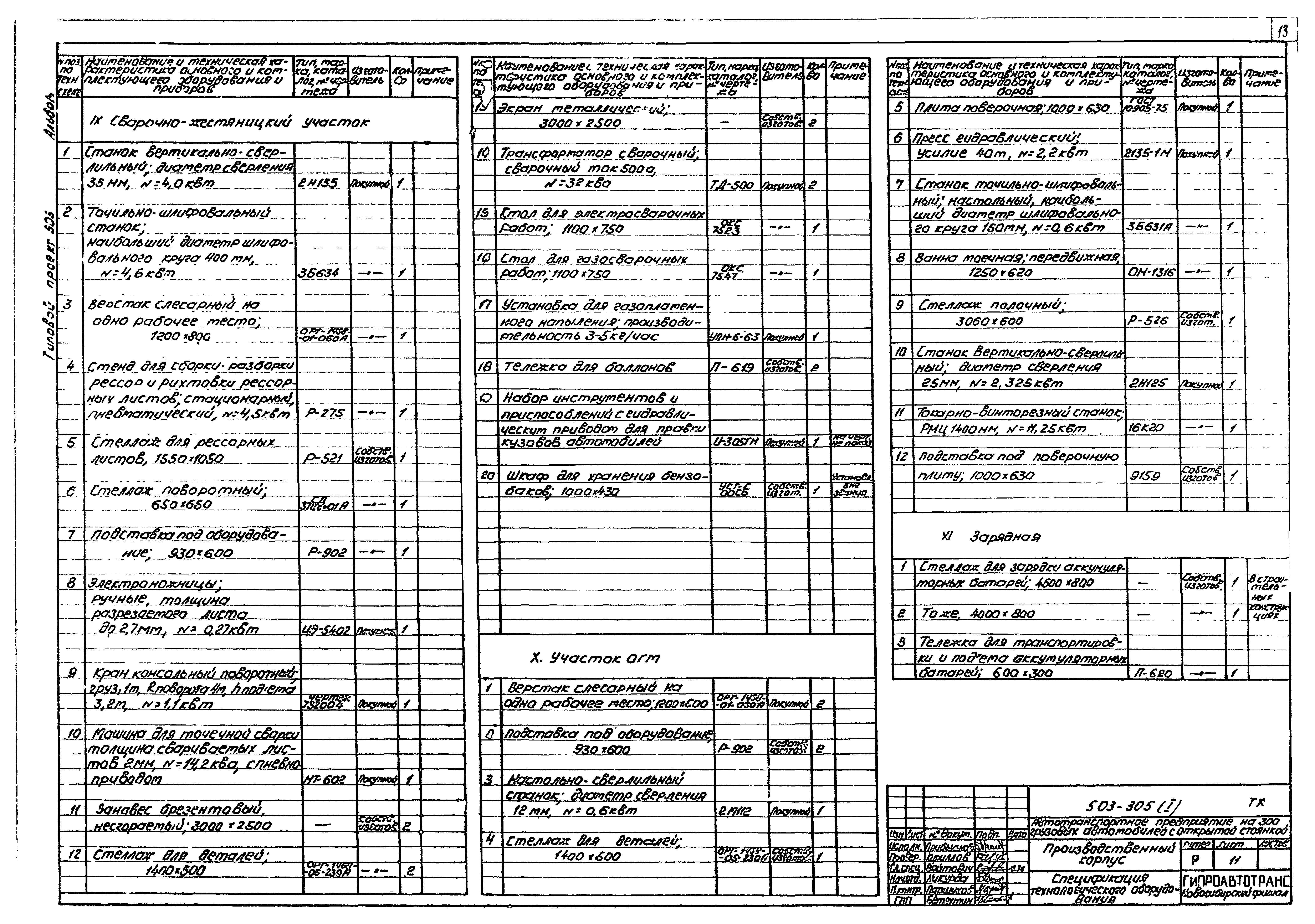 Типовой проект 503-305