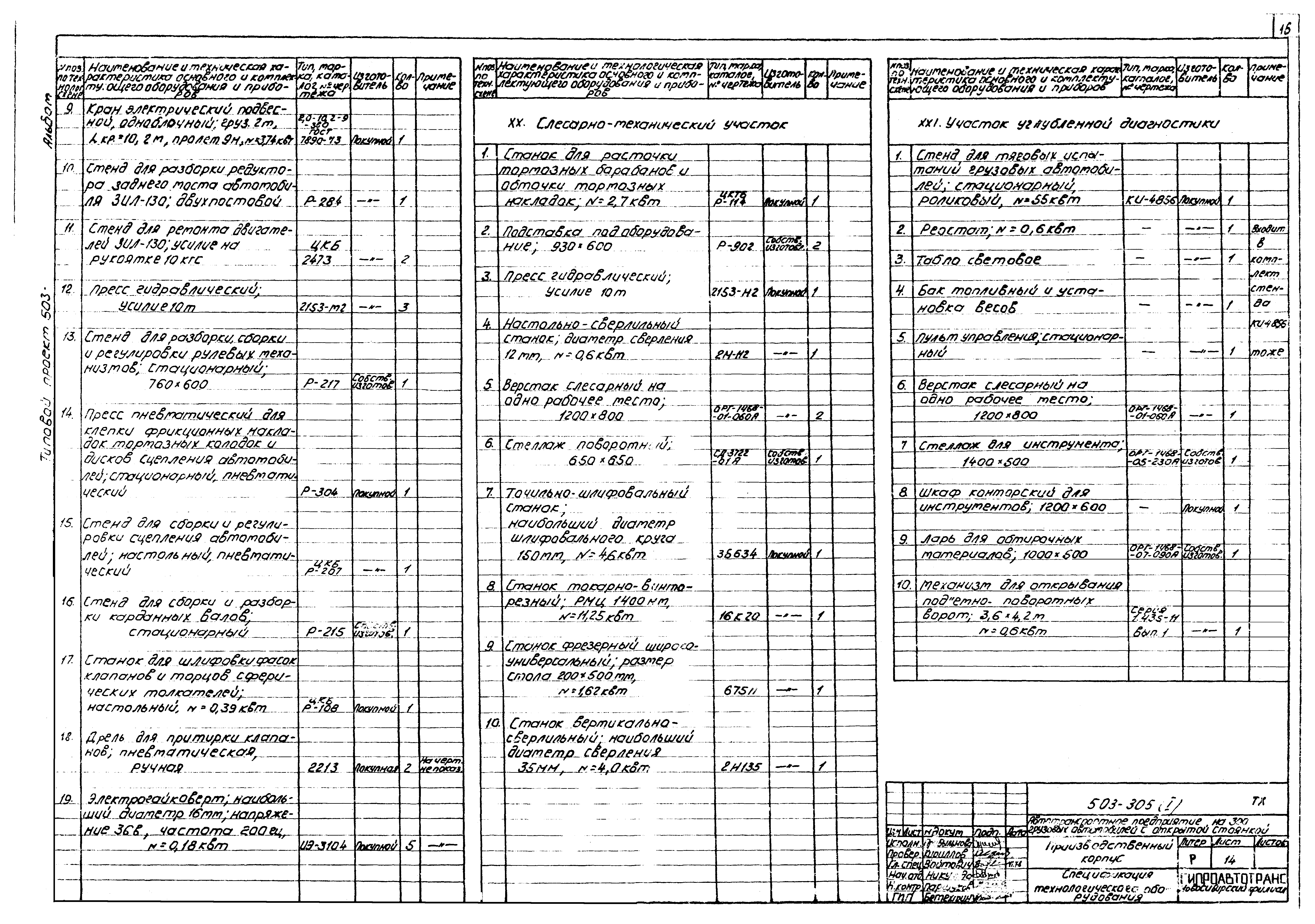 Типовой проект 503-305