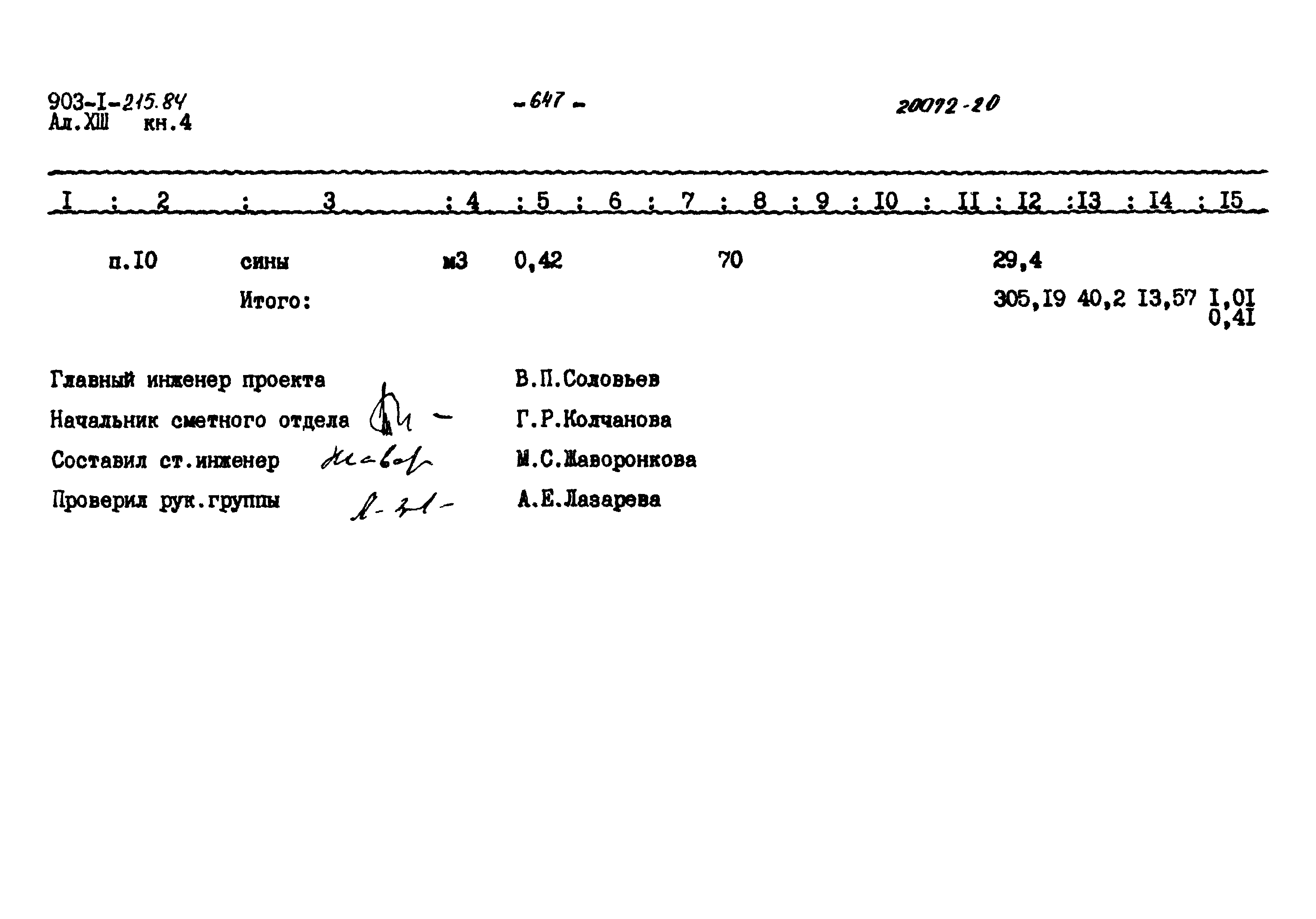 Типовой проект 903-1-215.84