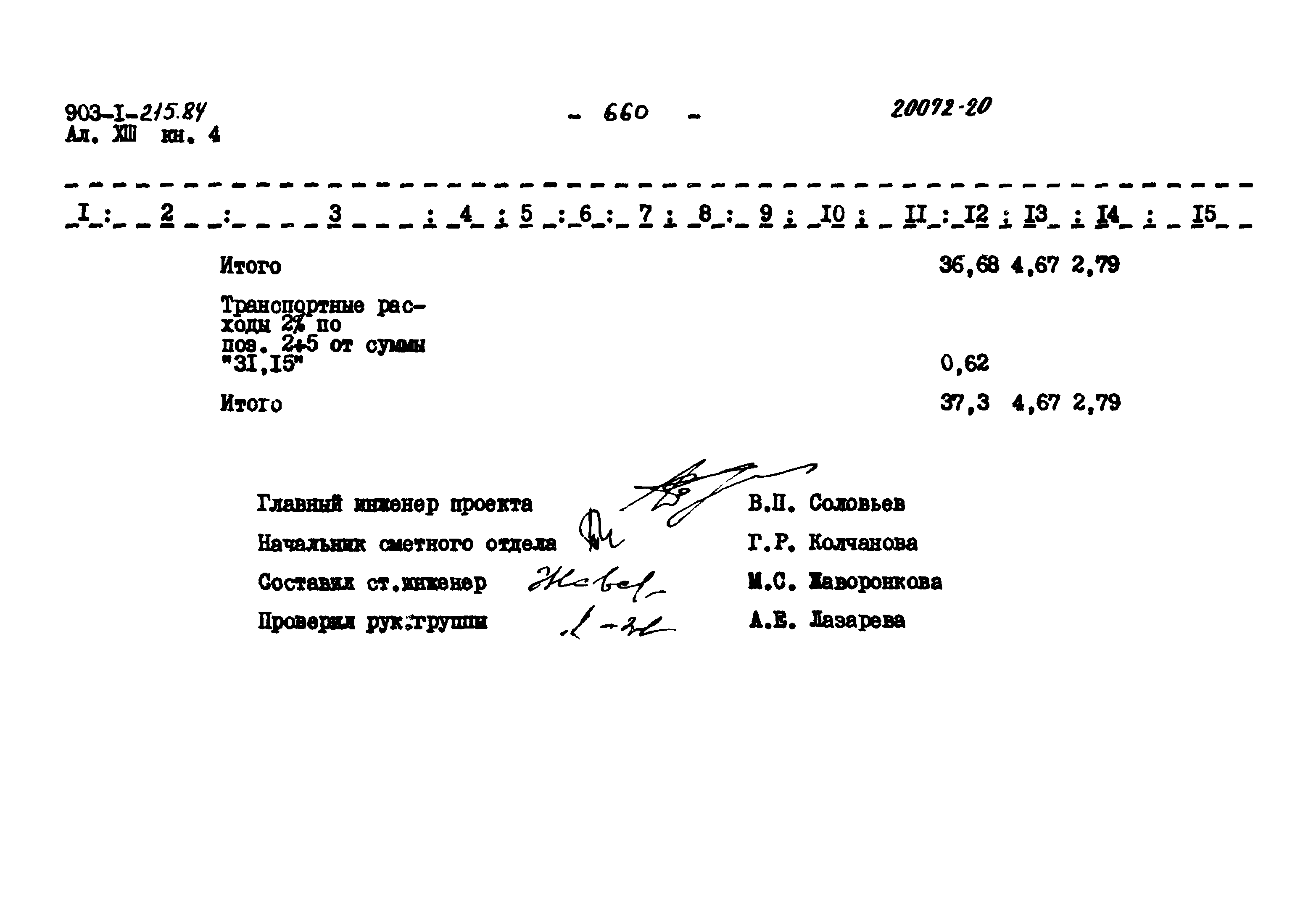 Типовой проект 903-1-215.84