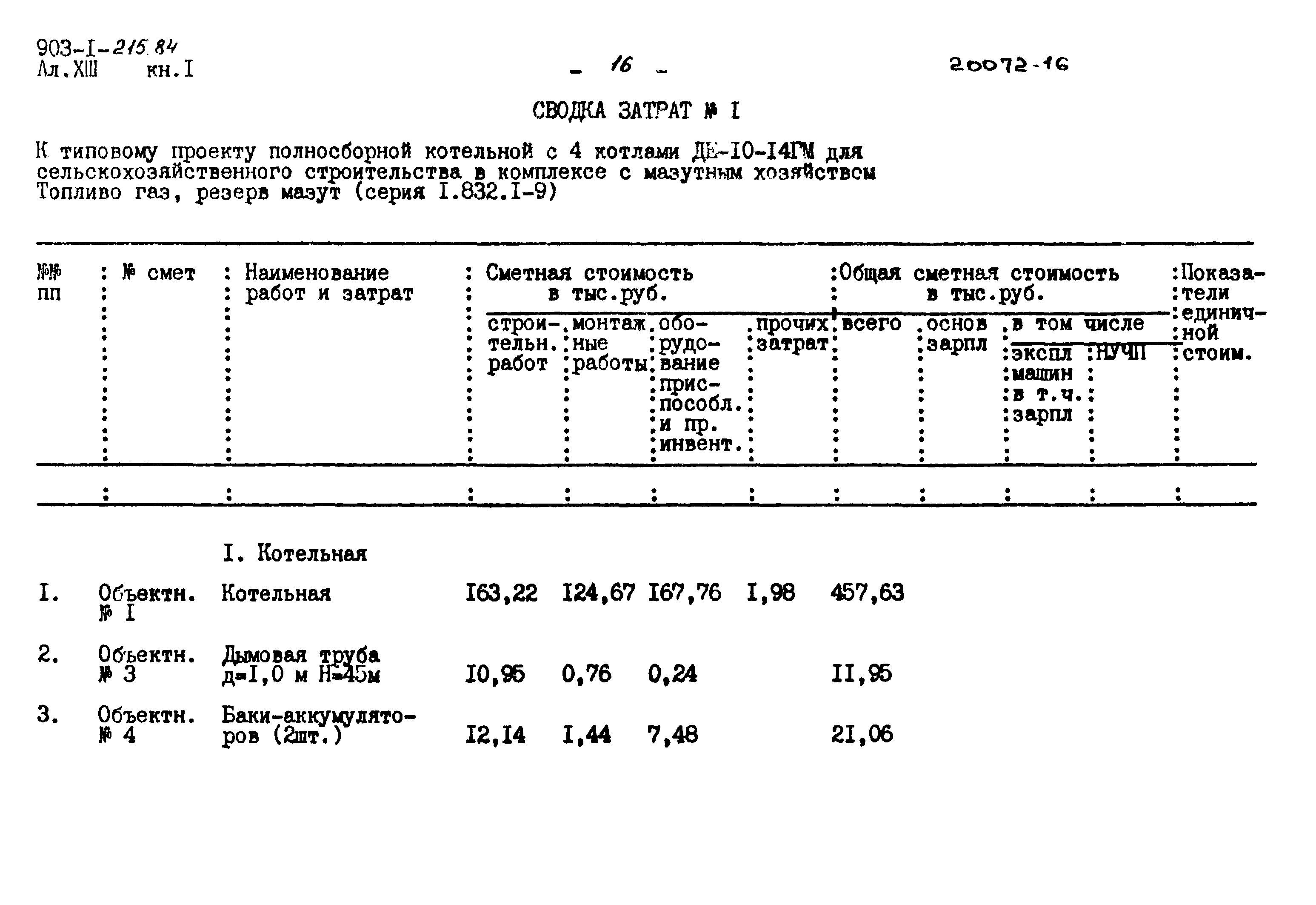 Типовой проект 903-1-215.84