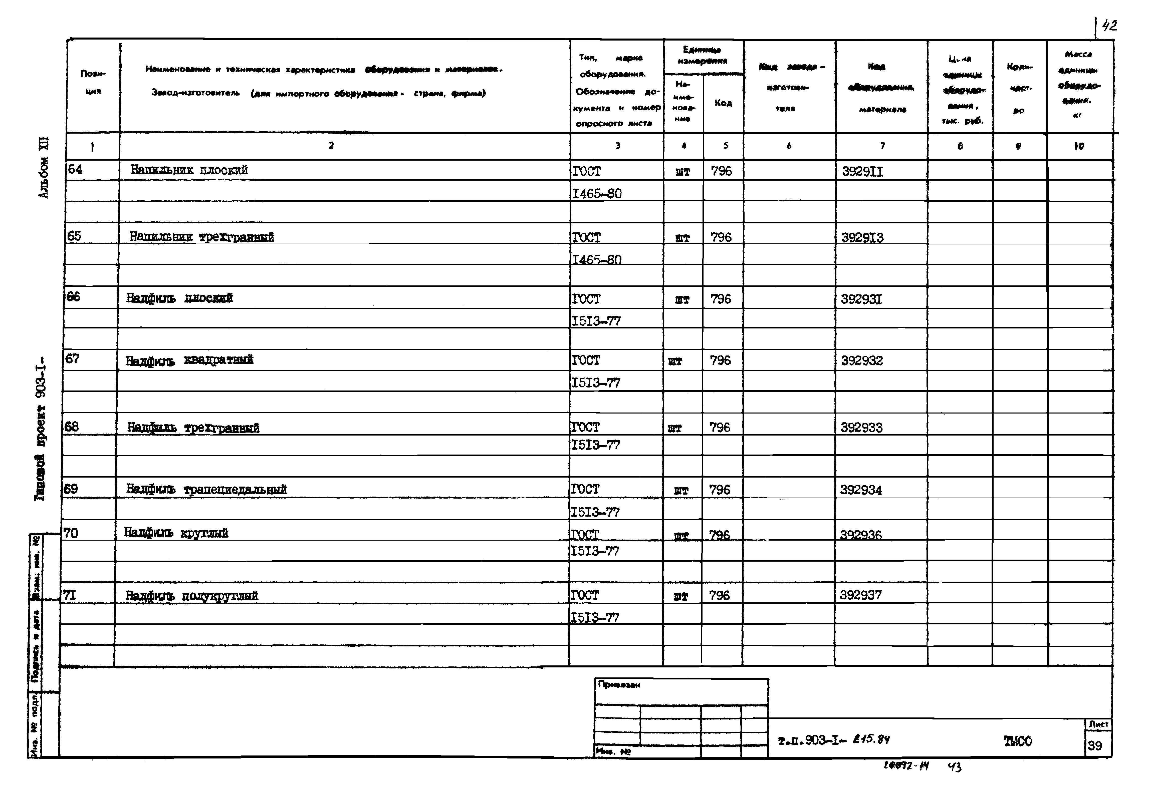 Типовой проект 903-1-215.84