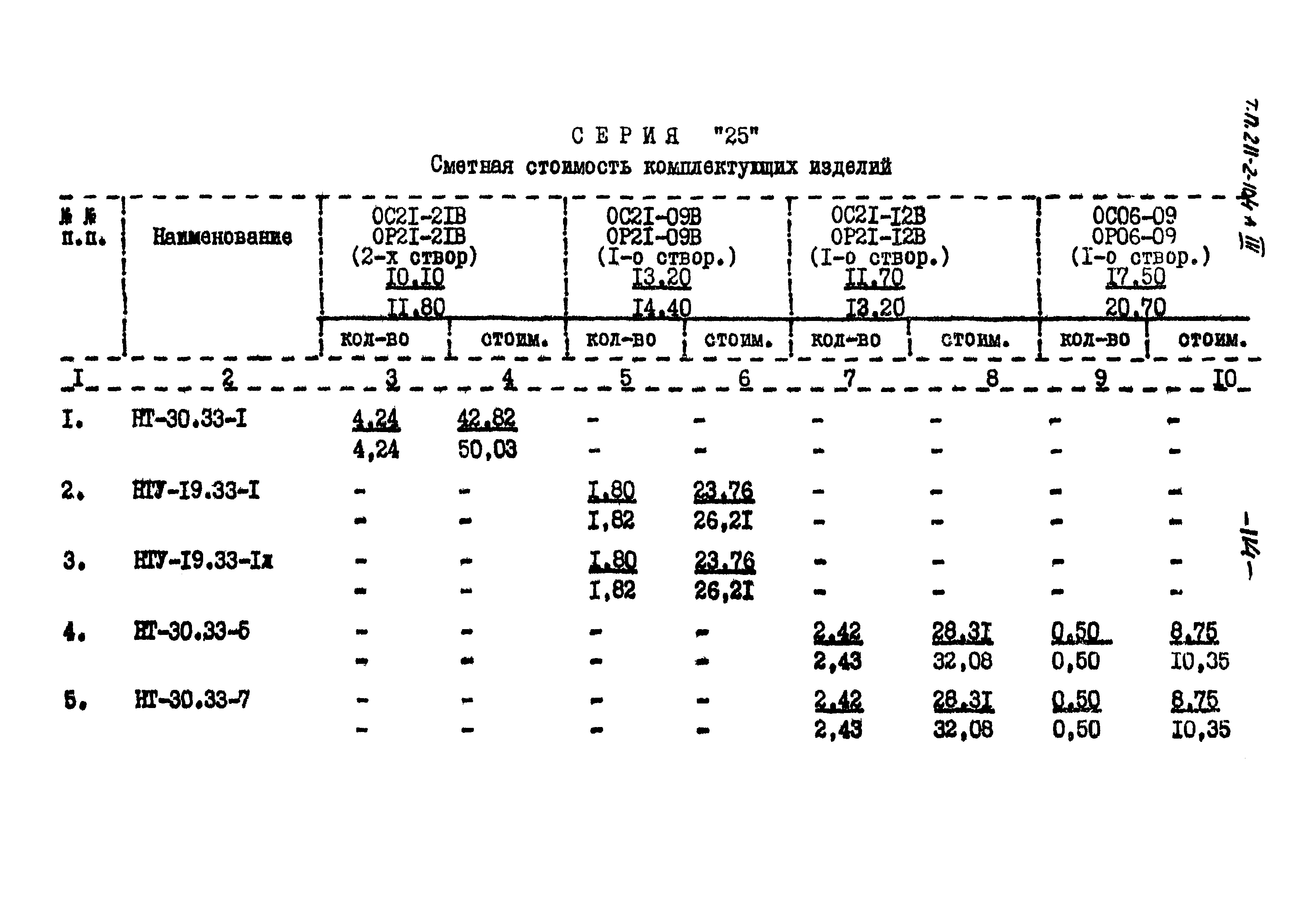 Типовой проект 211-2-104