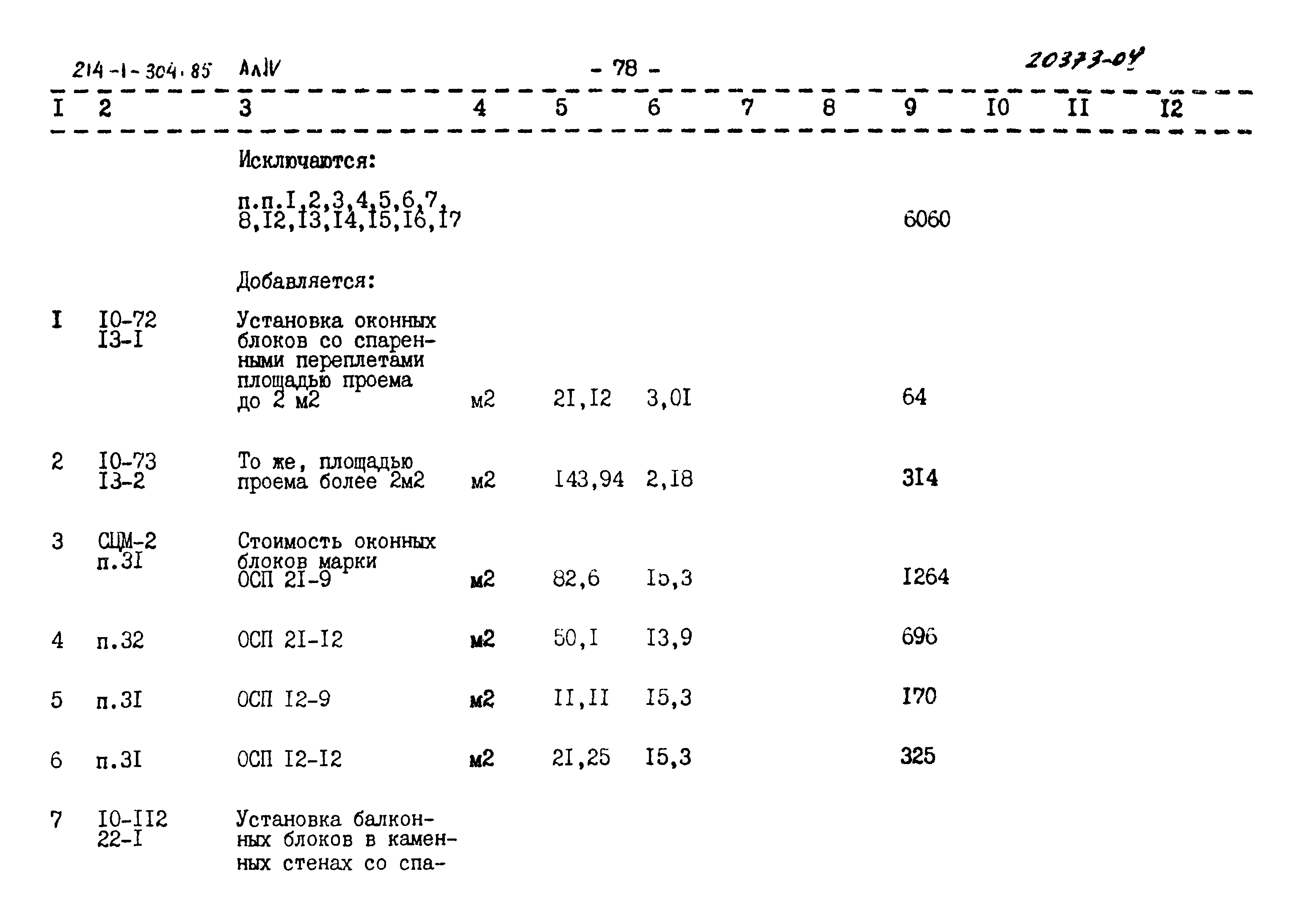 Типовой проект 214-1-304.85