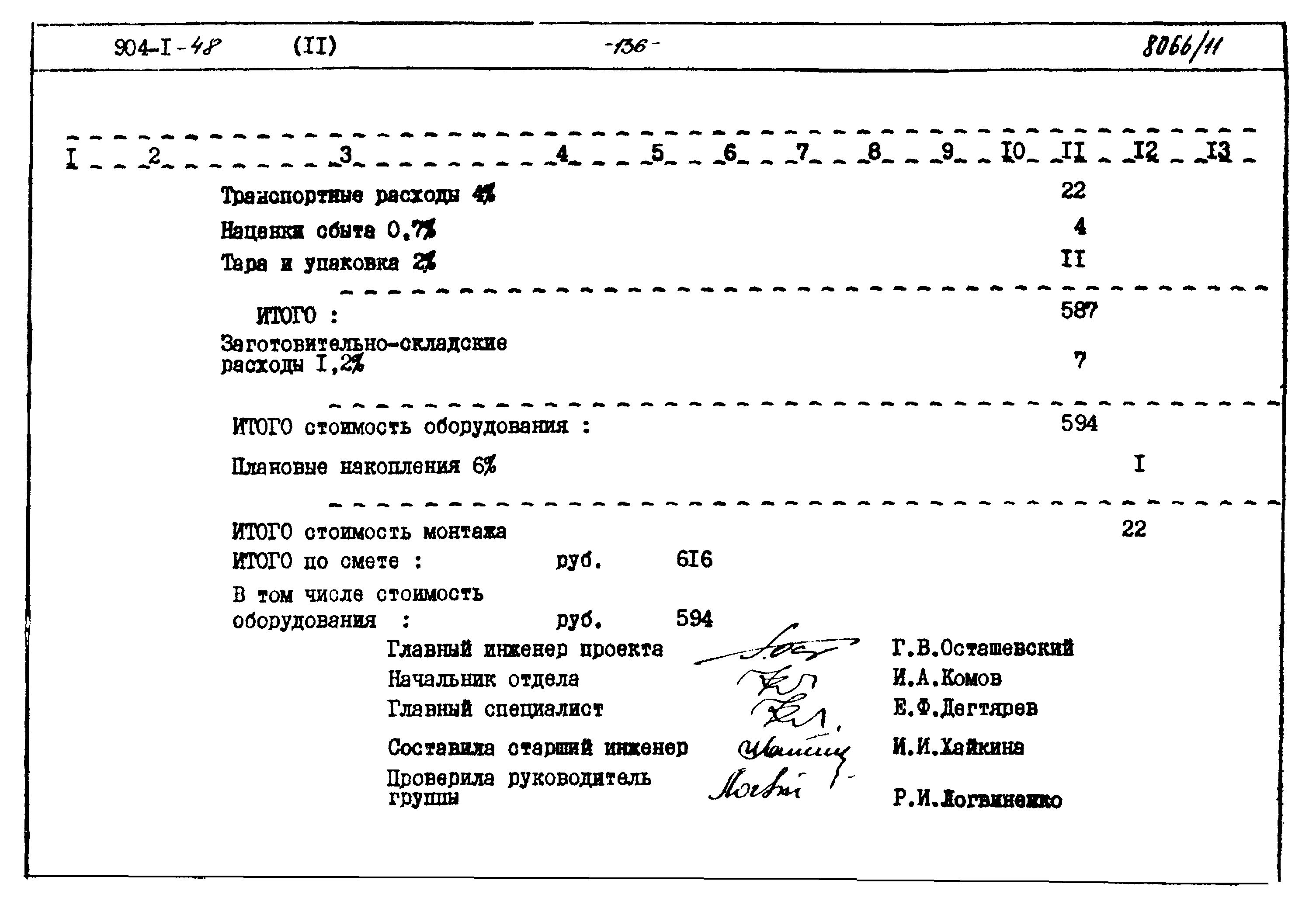 Типовой проект 904-1-48