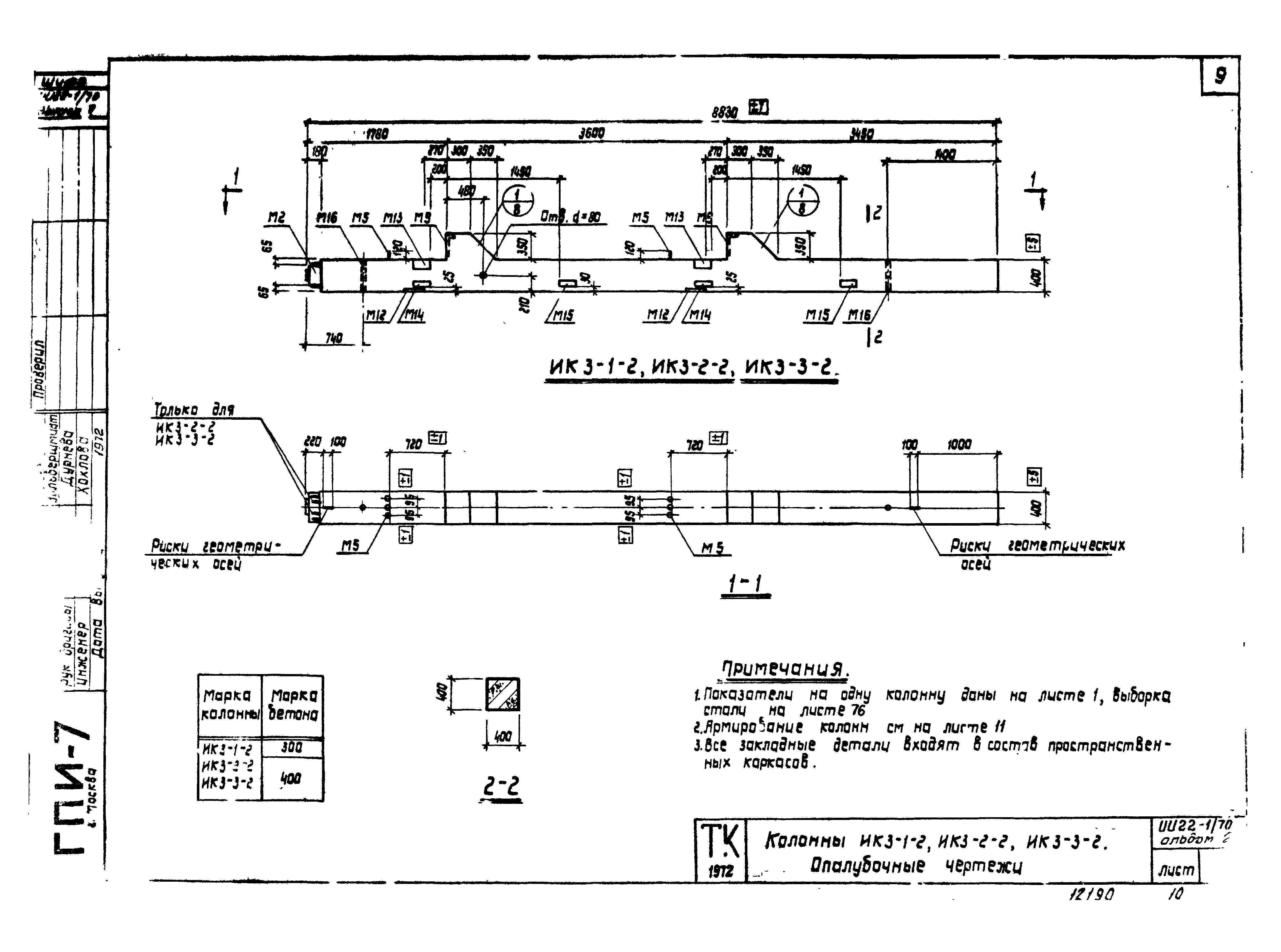 Серия ИИ22-1/70