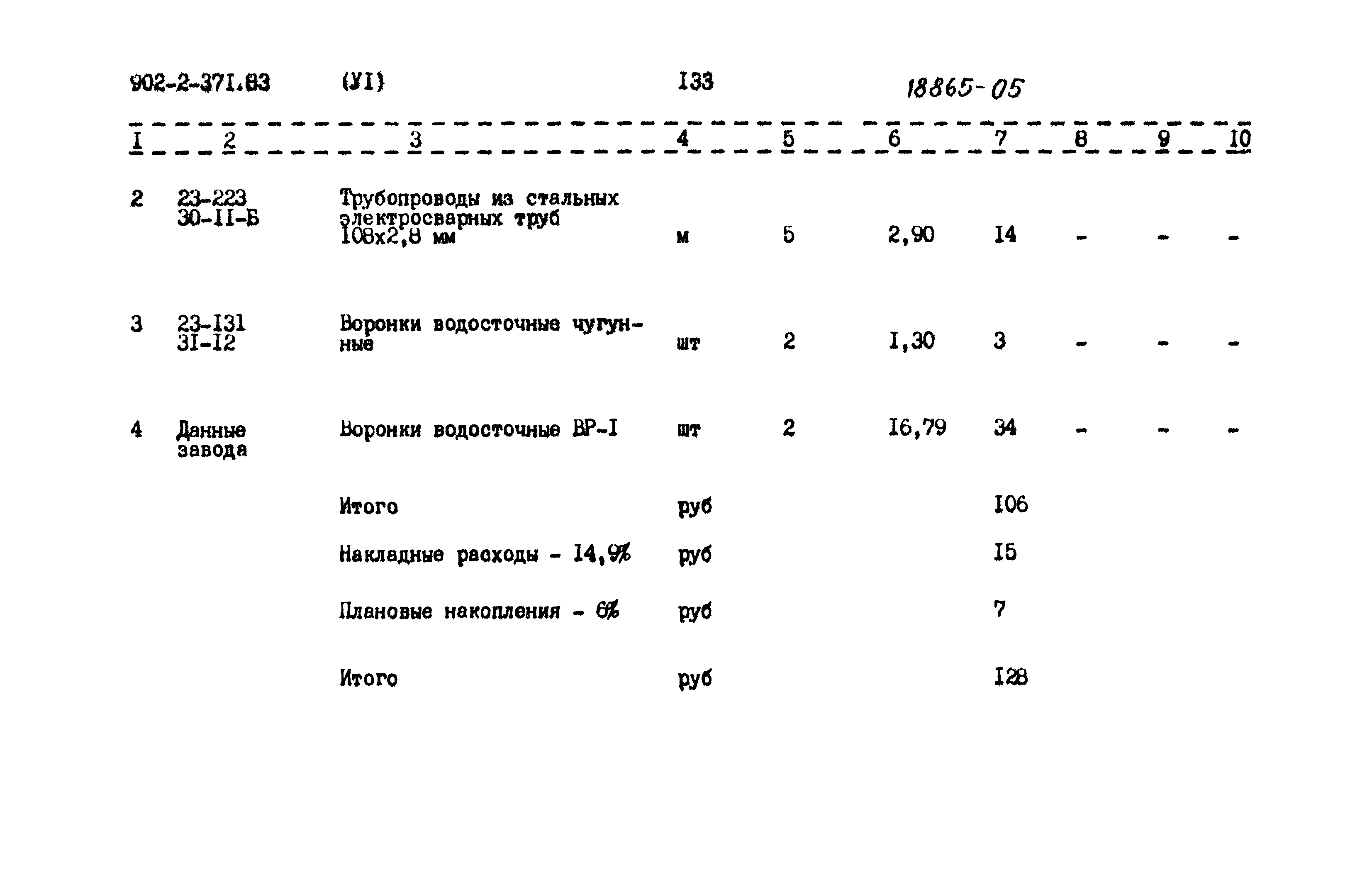 Типовой проект 902-2-371.83