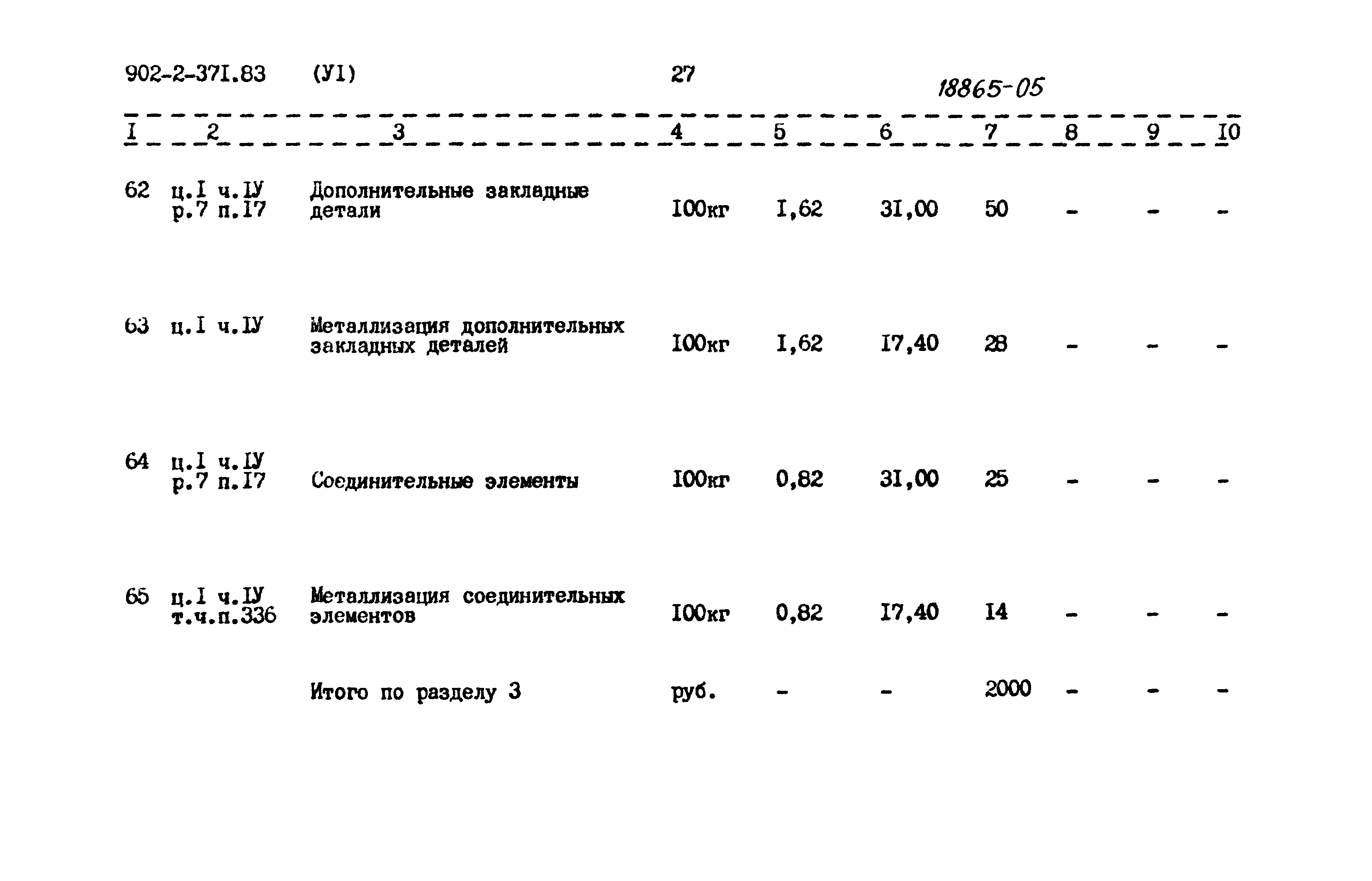 Типовой проект 902-2-371.83