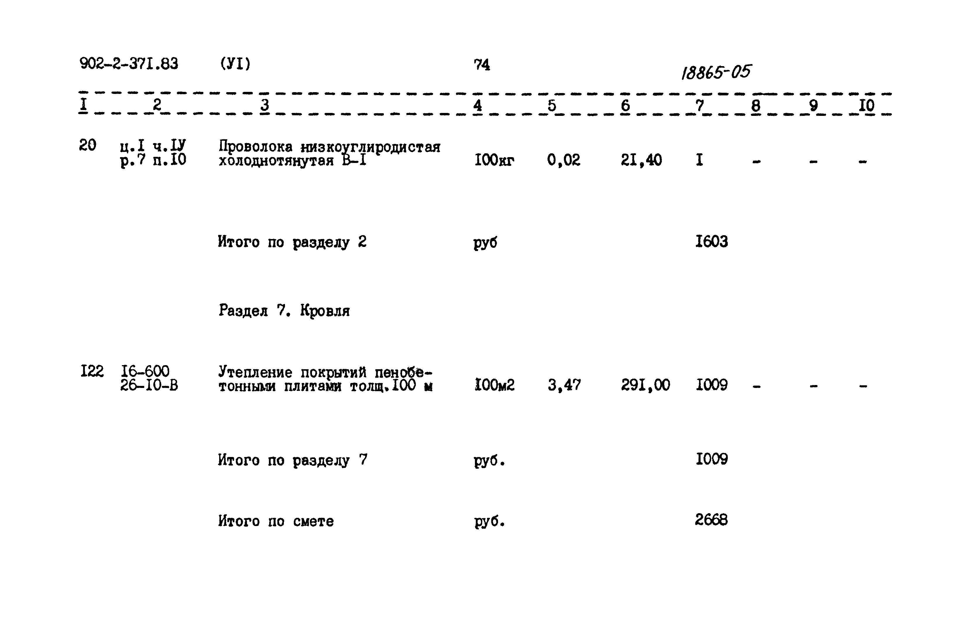 Типовой проект 902-2-371.83