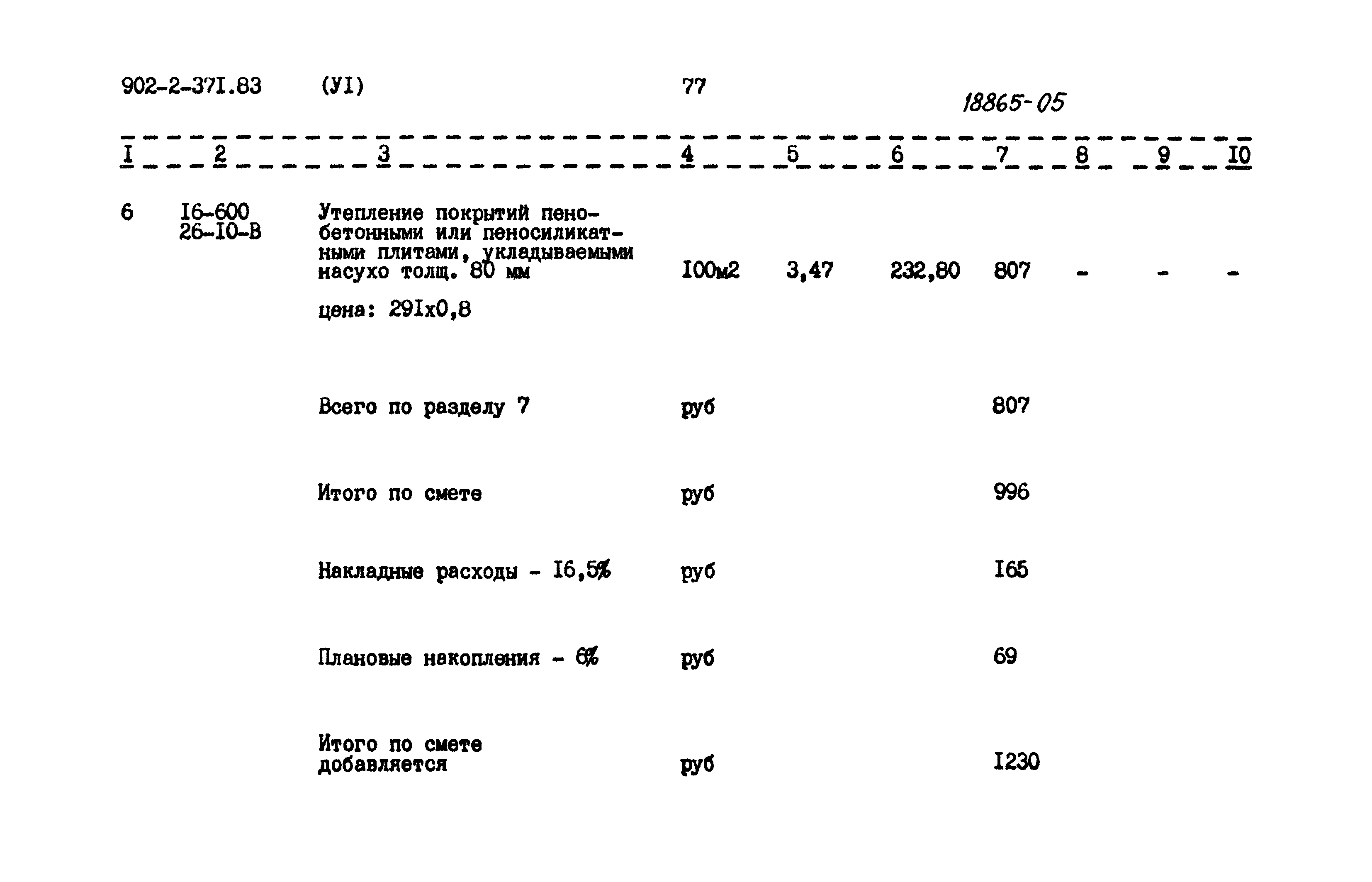 Типовой проект 902-2-371.83