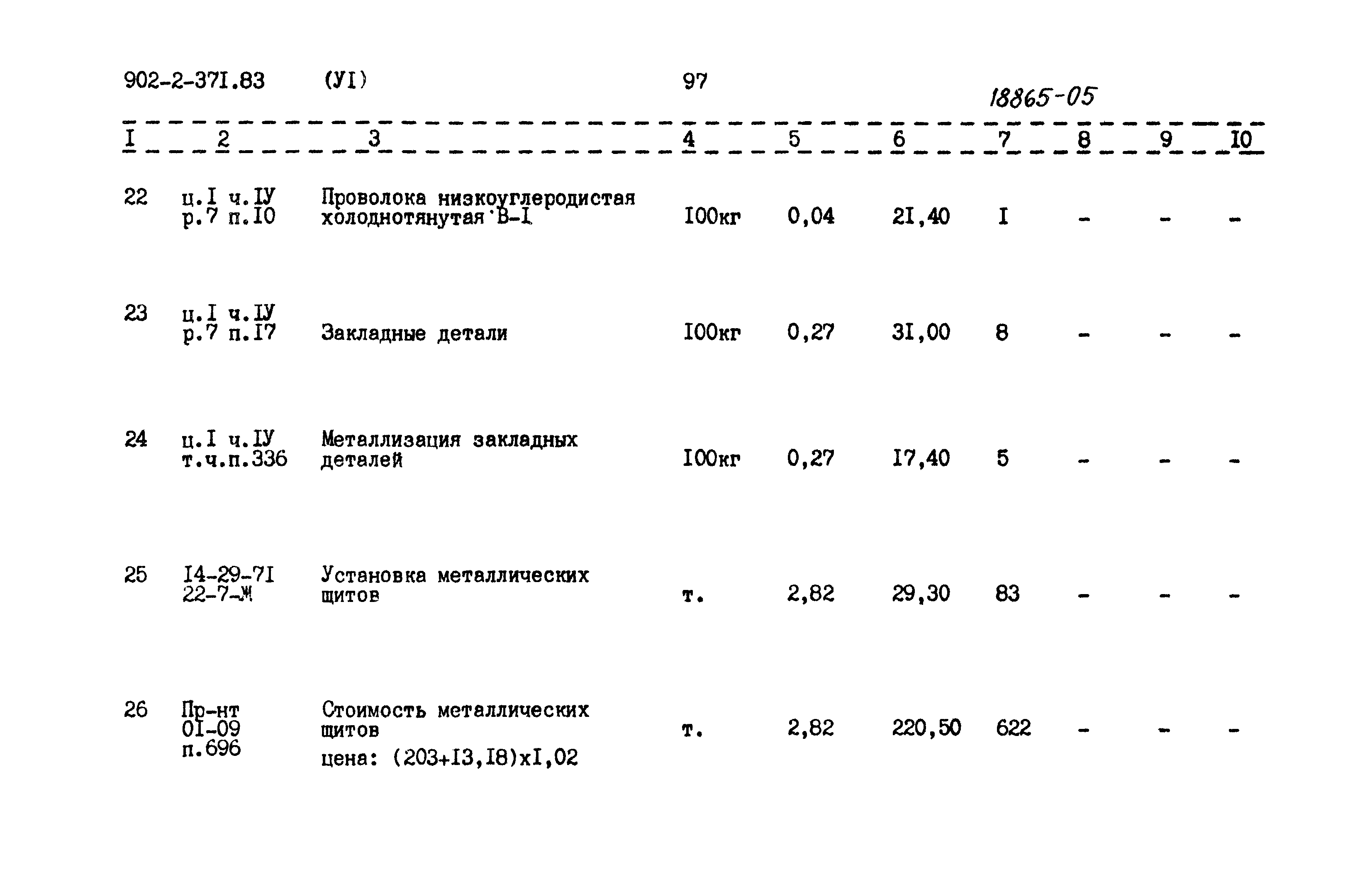 Типовой проект 902-2-371.83