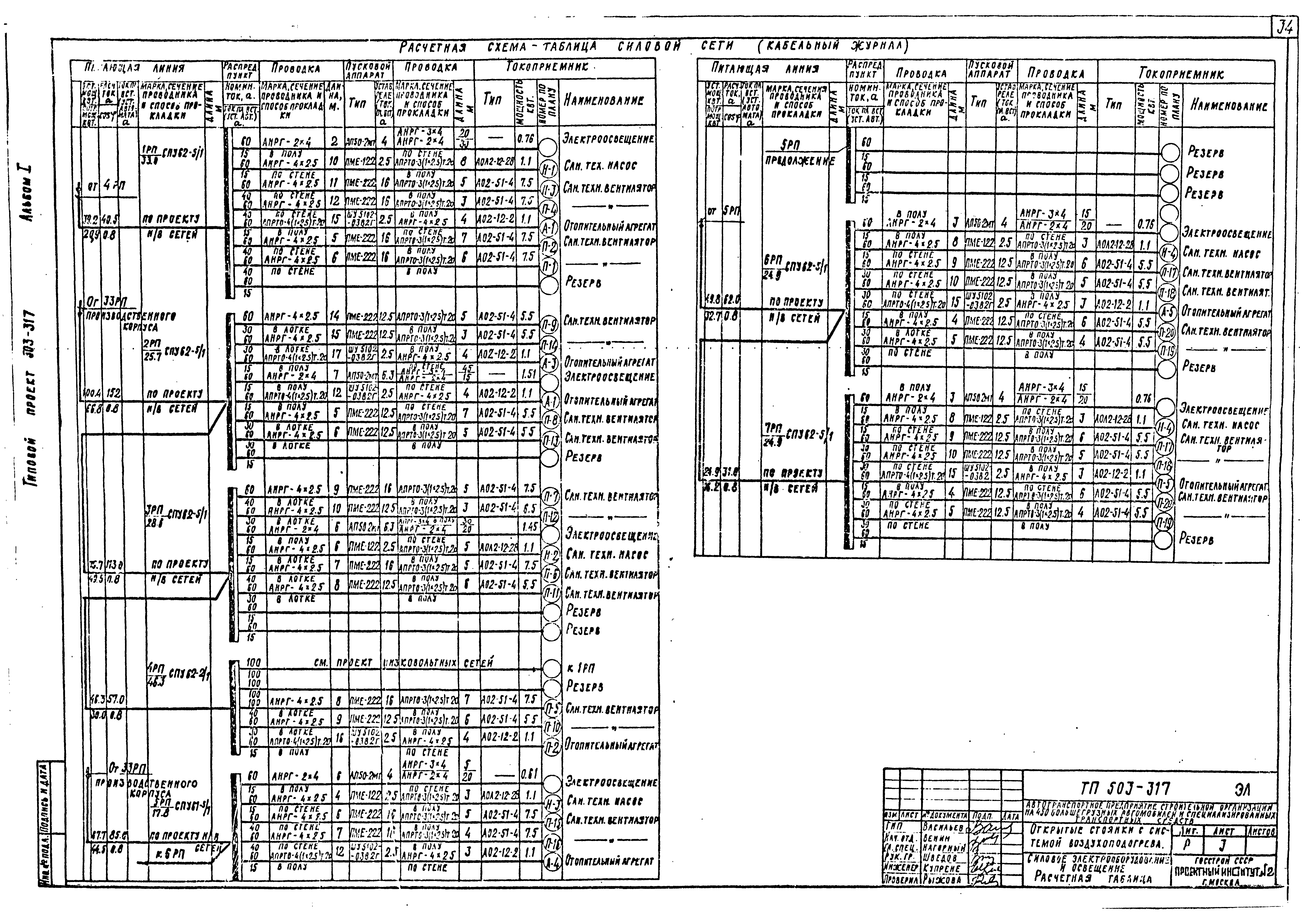 Типовой проект 503-317