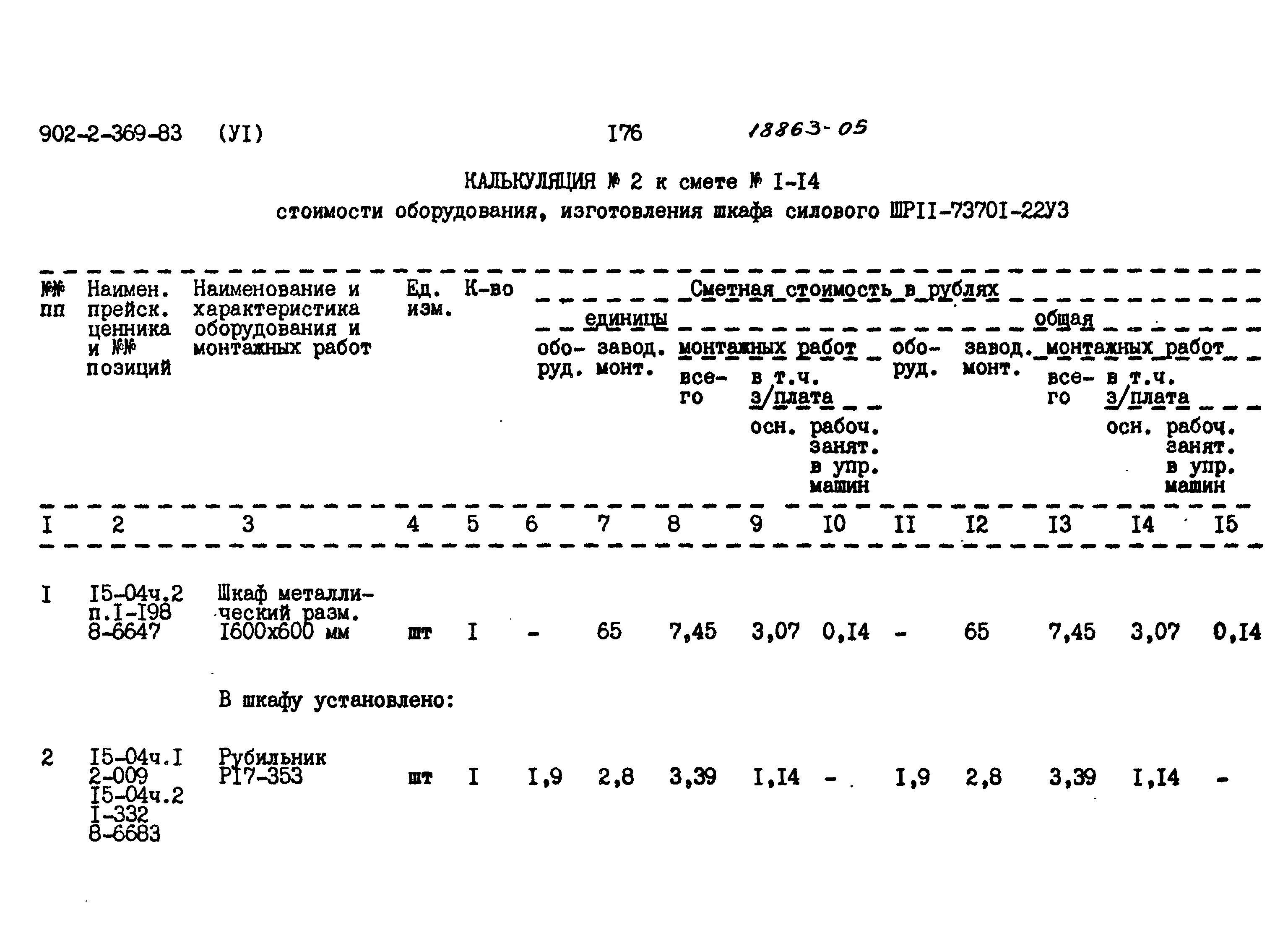 Типовой проект 902-2-369.83