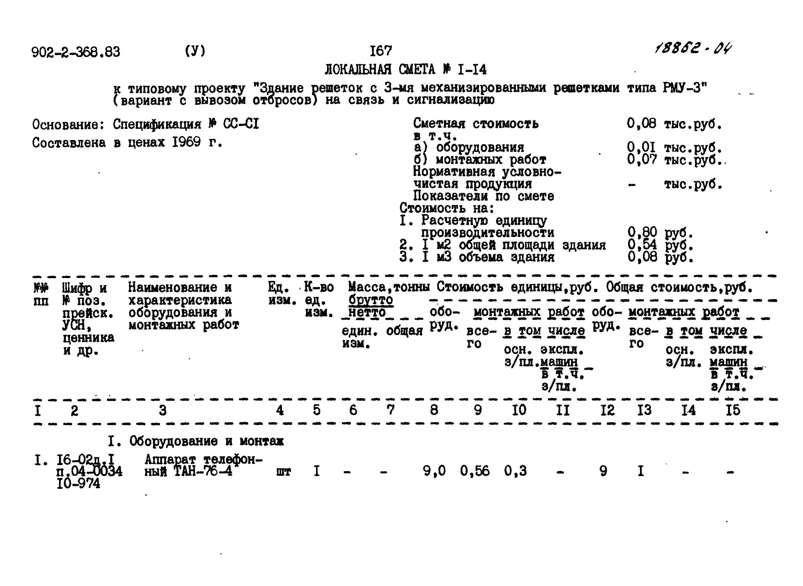 Типовой проект 902-2-368.83