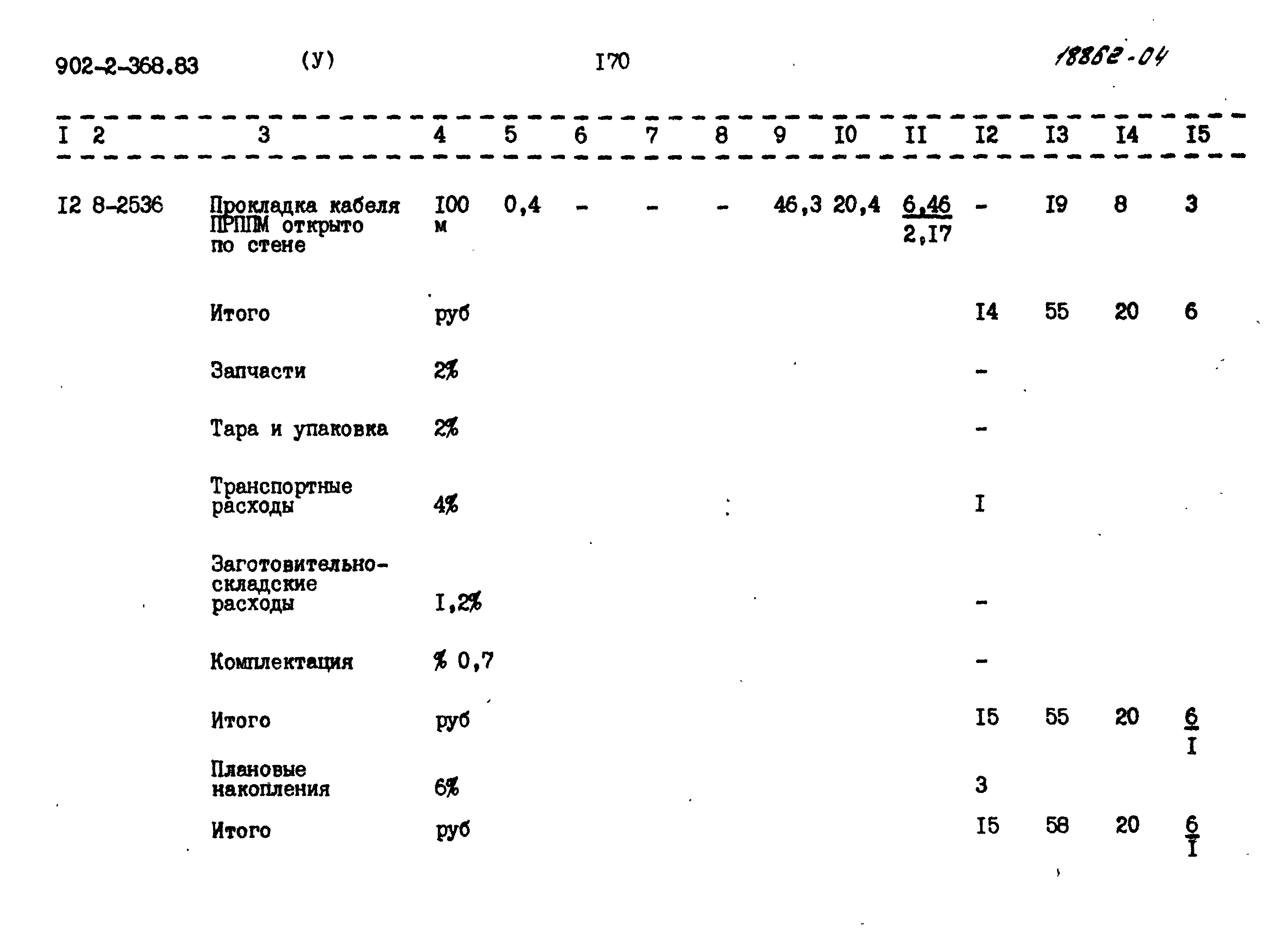 Типовой проект 902-2-368.83