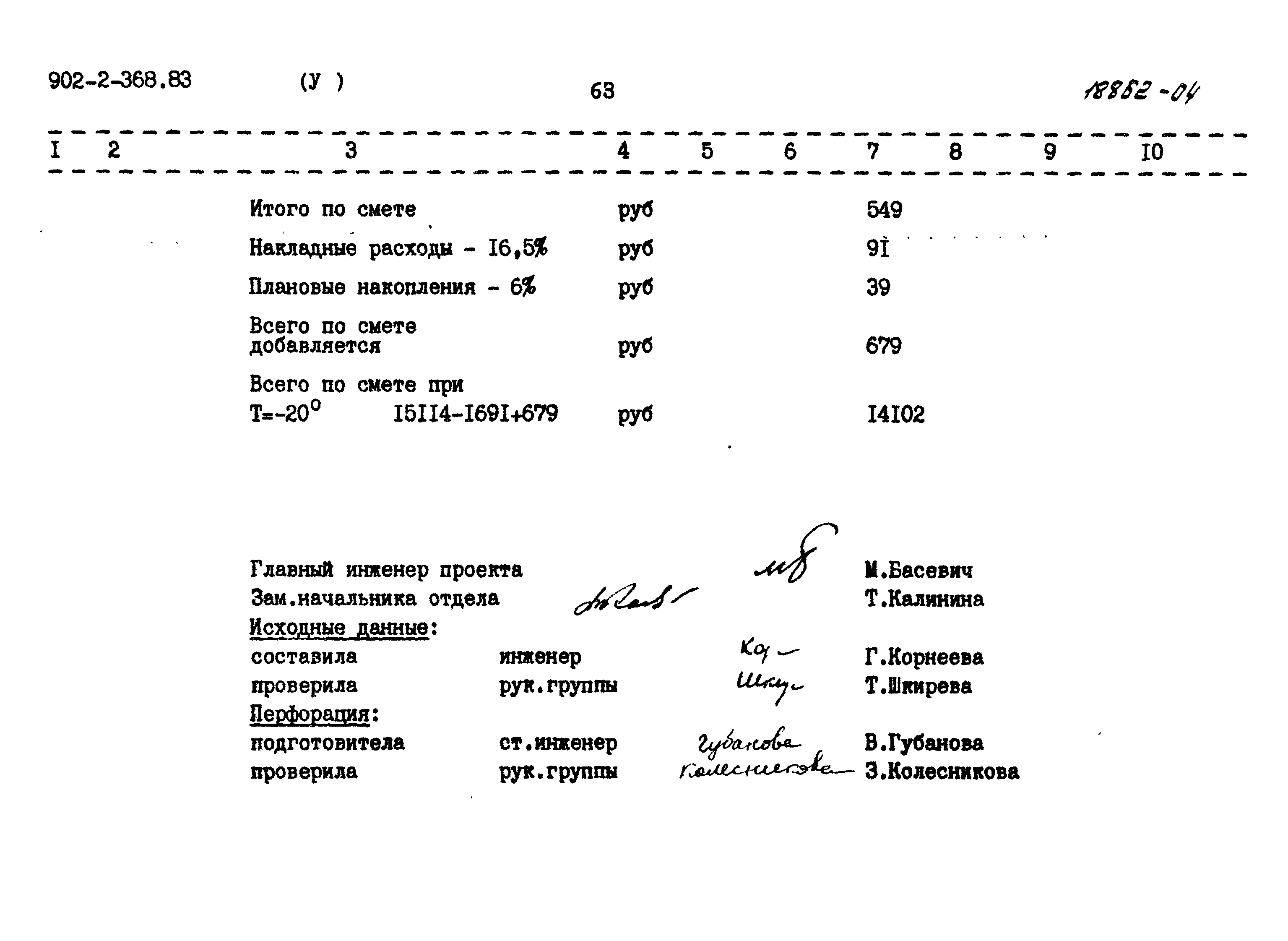 Типовой проект 902-2-368.83