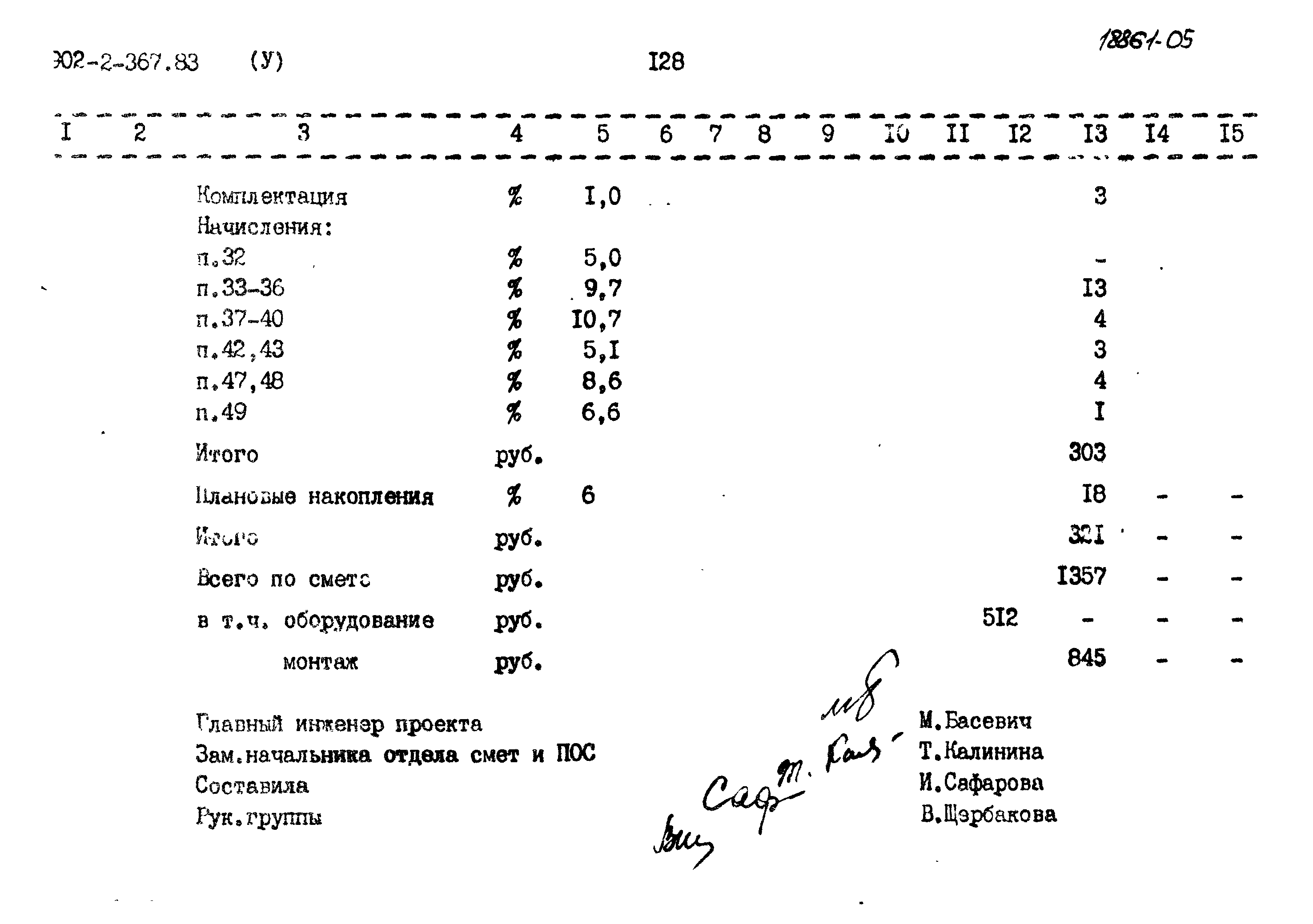 Типовой проект 902-2-367.83