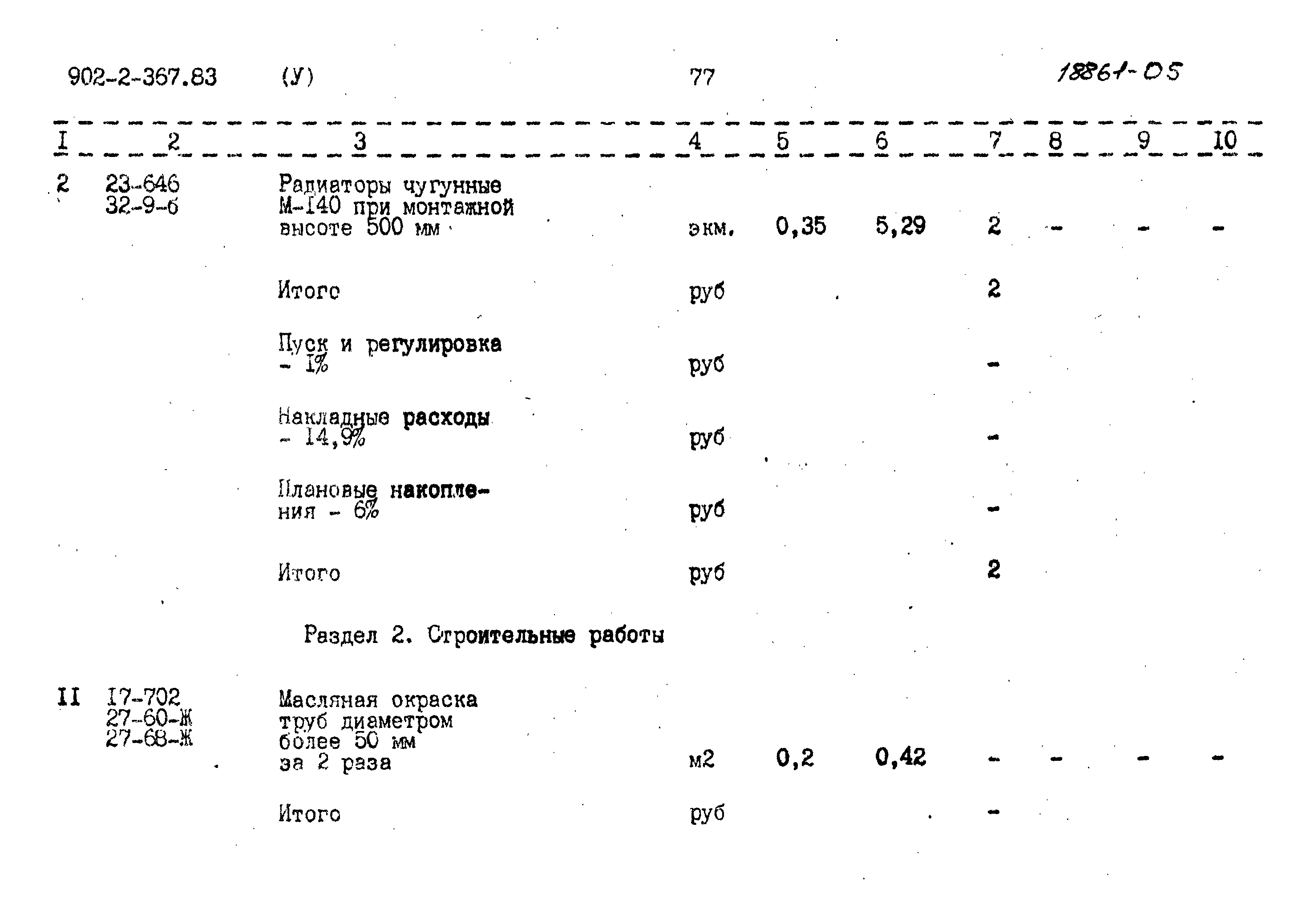 Типовой проект 902-2-367.83