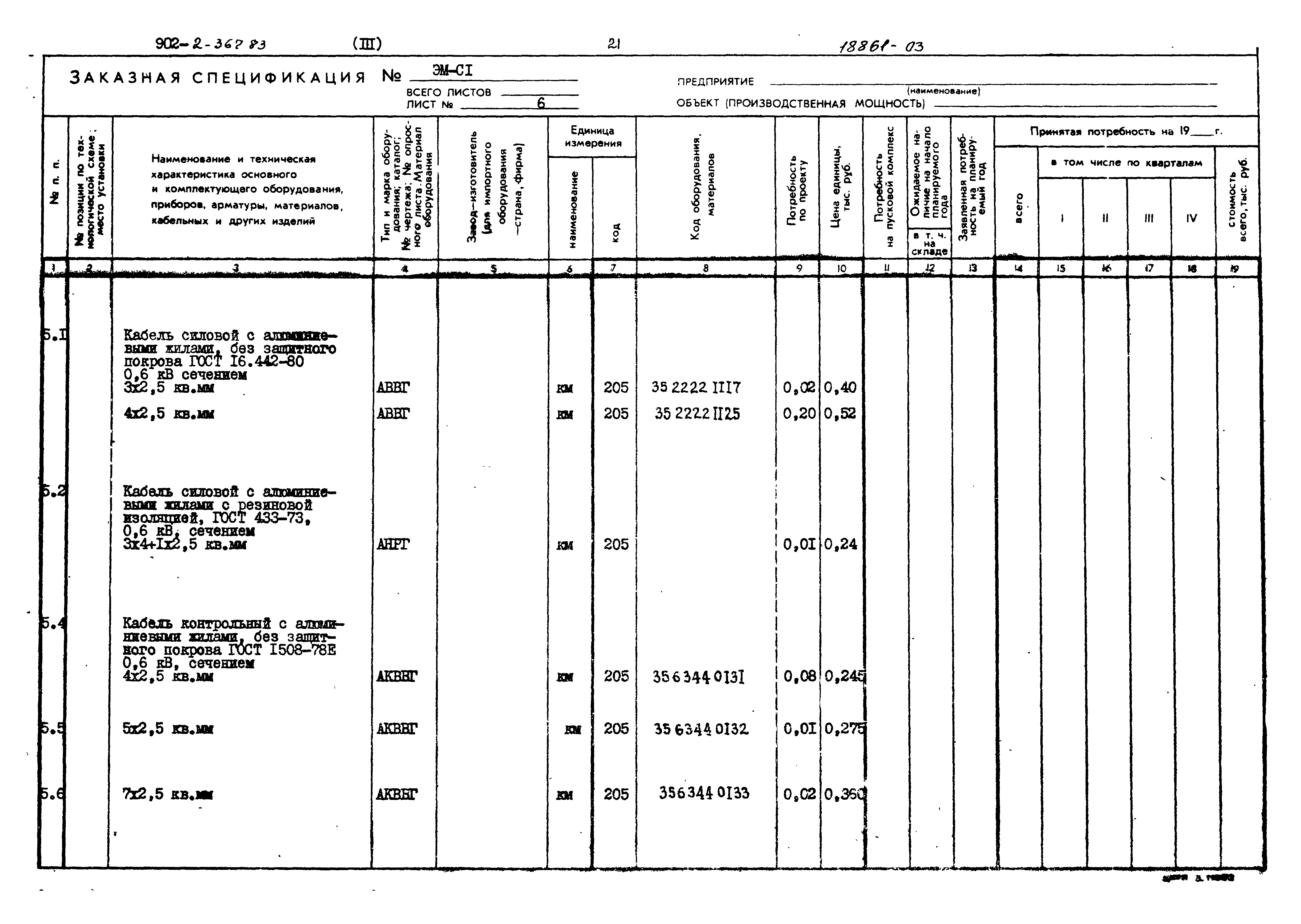 Типовой проект 902-2-367.83