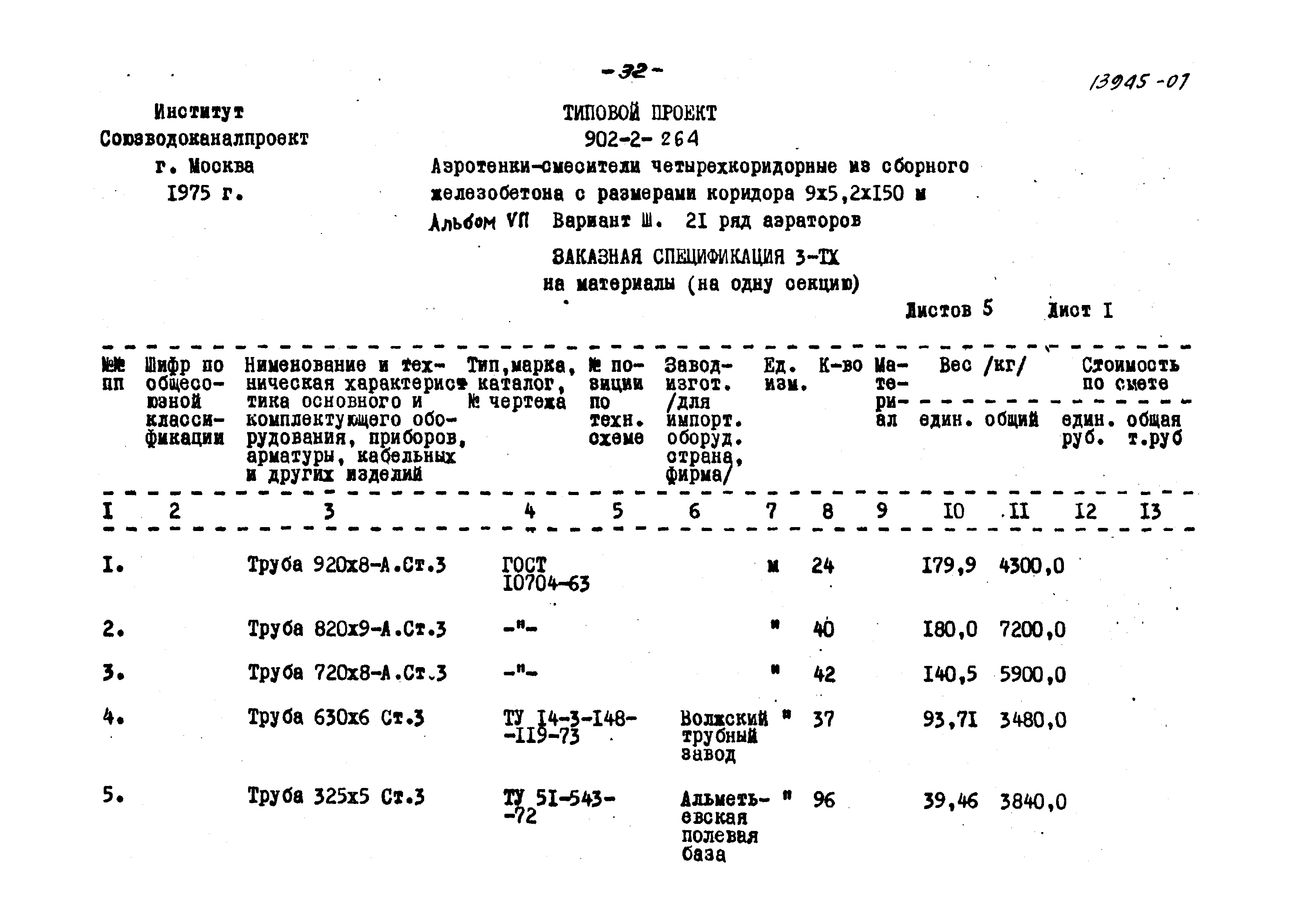 Типовой проект 902-2-264