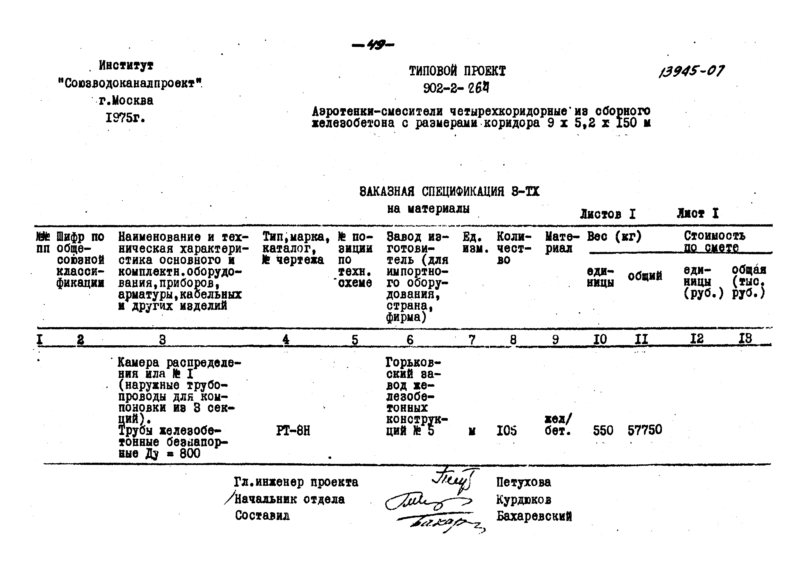 Типовой проект 902-2-264