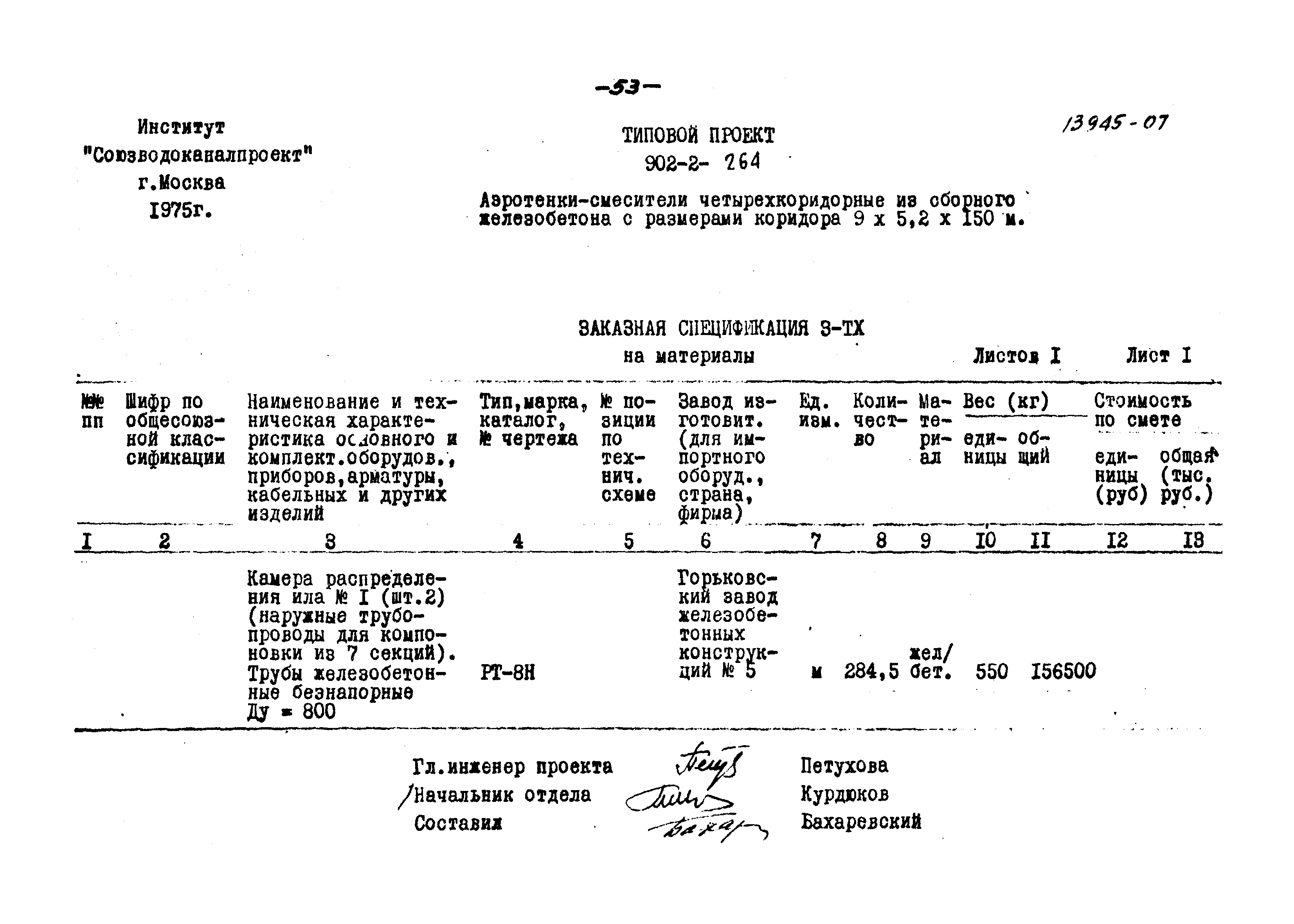 Типовой проект 902-2-264