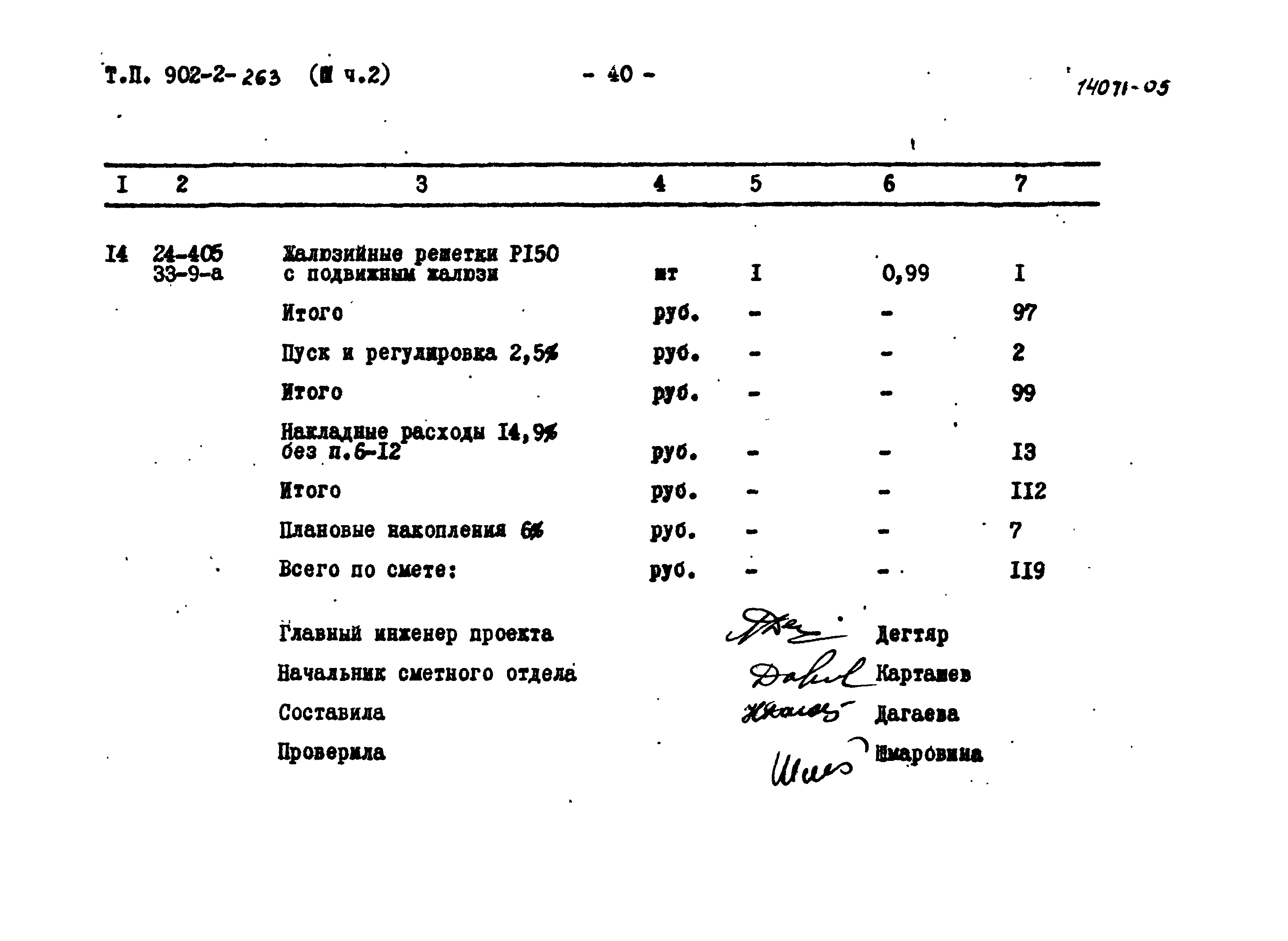 Типовой проект 902-2-262