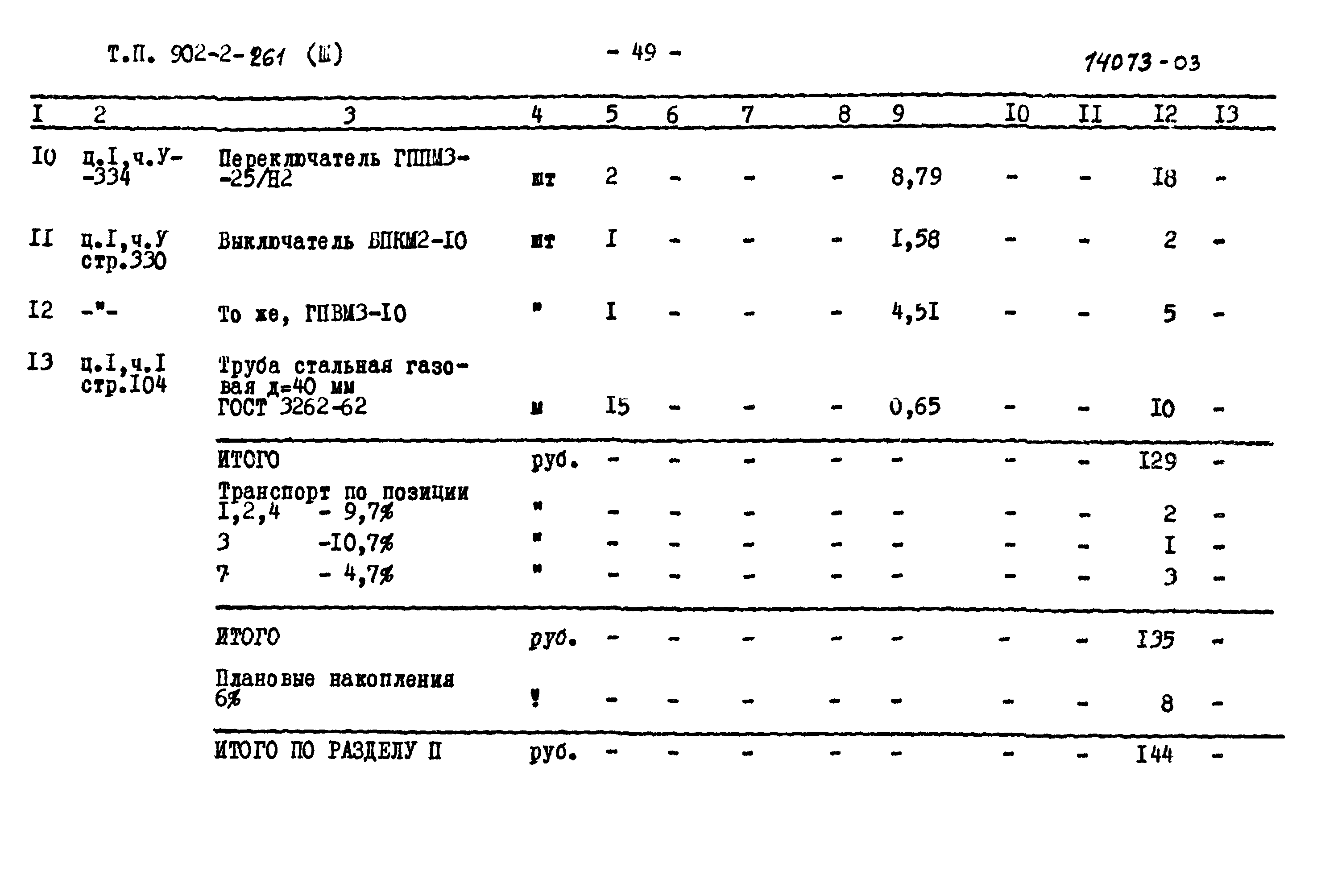 Типовой проект 902-2-261