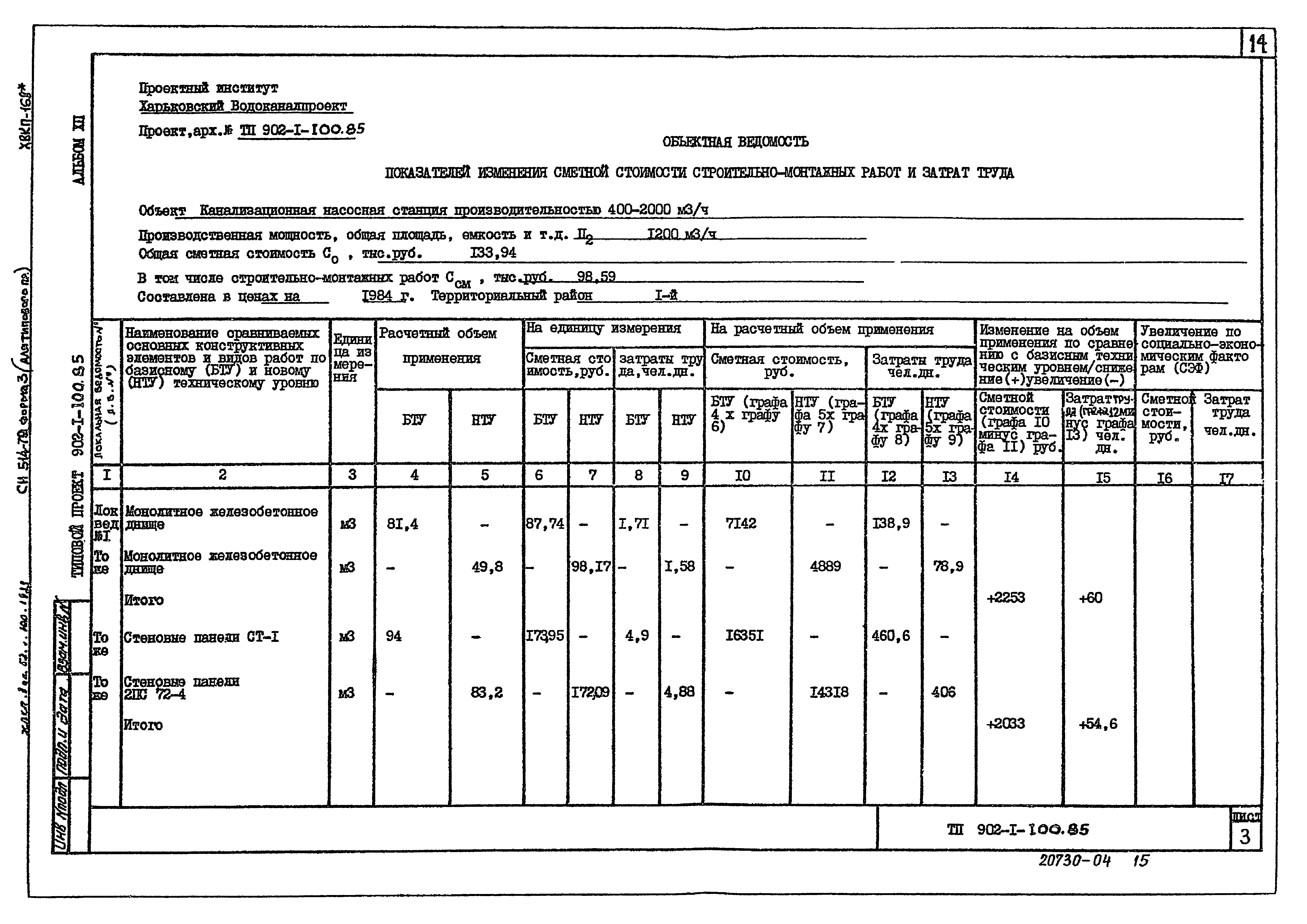 Типовой проект 902-1-103.85