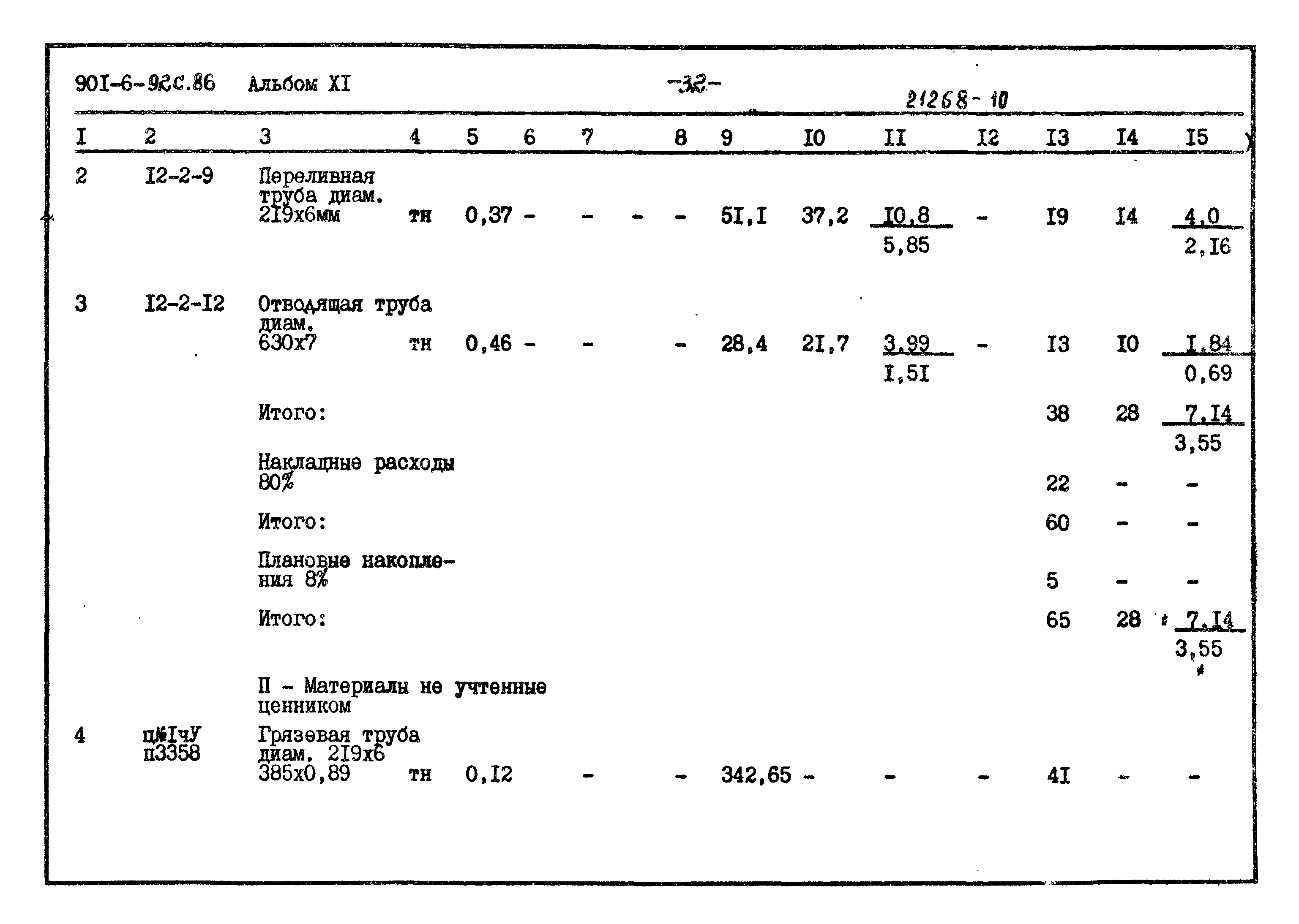 Типовой проект 901-6-92с.86