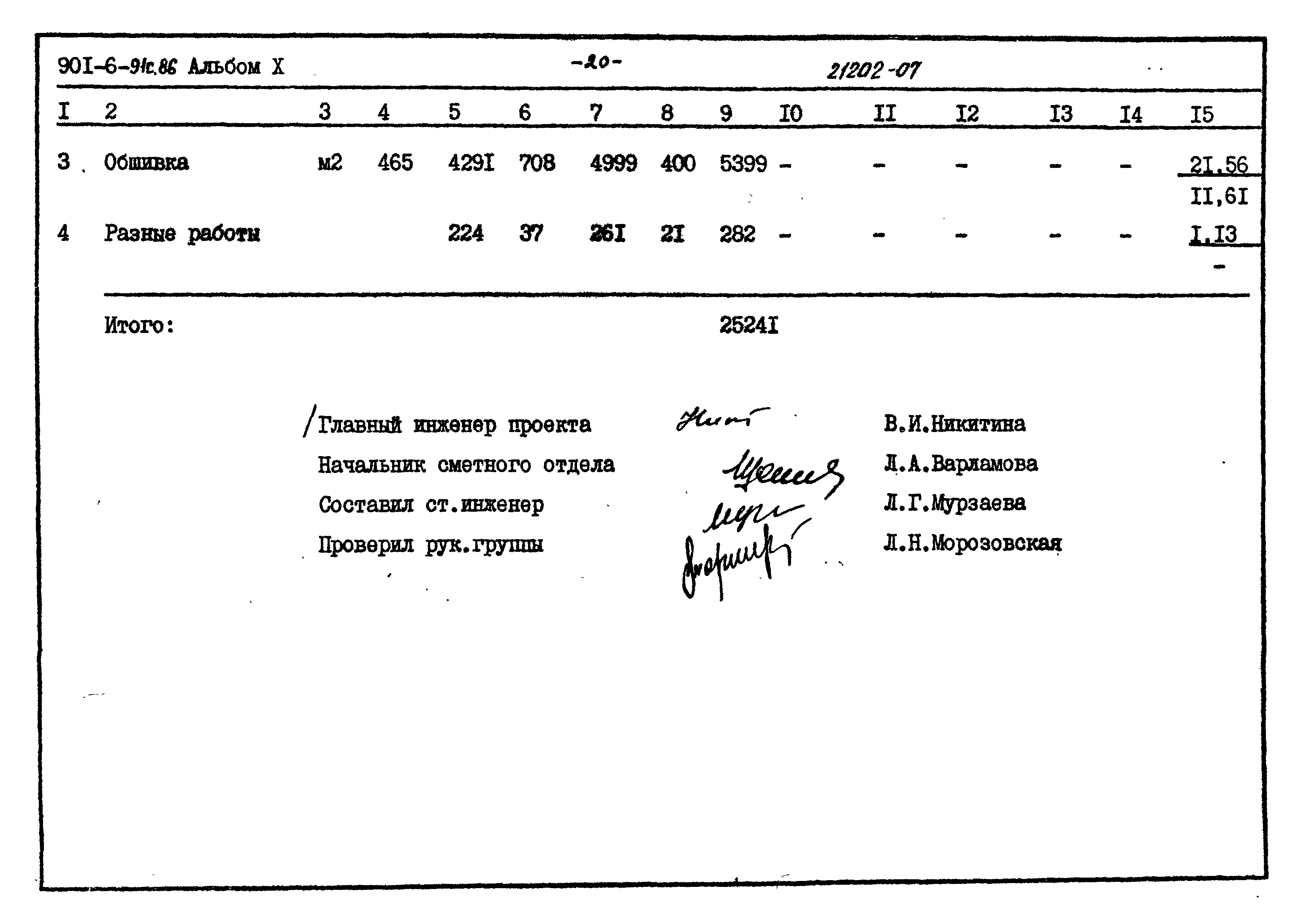 Типовой проект 901-6-91с.86