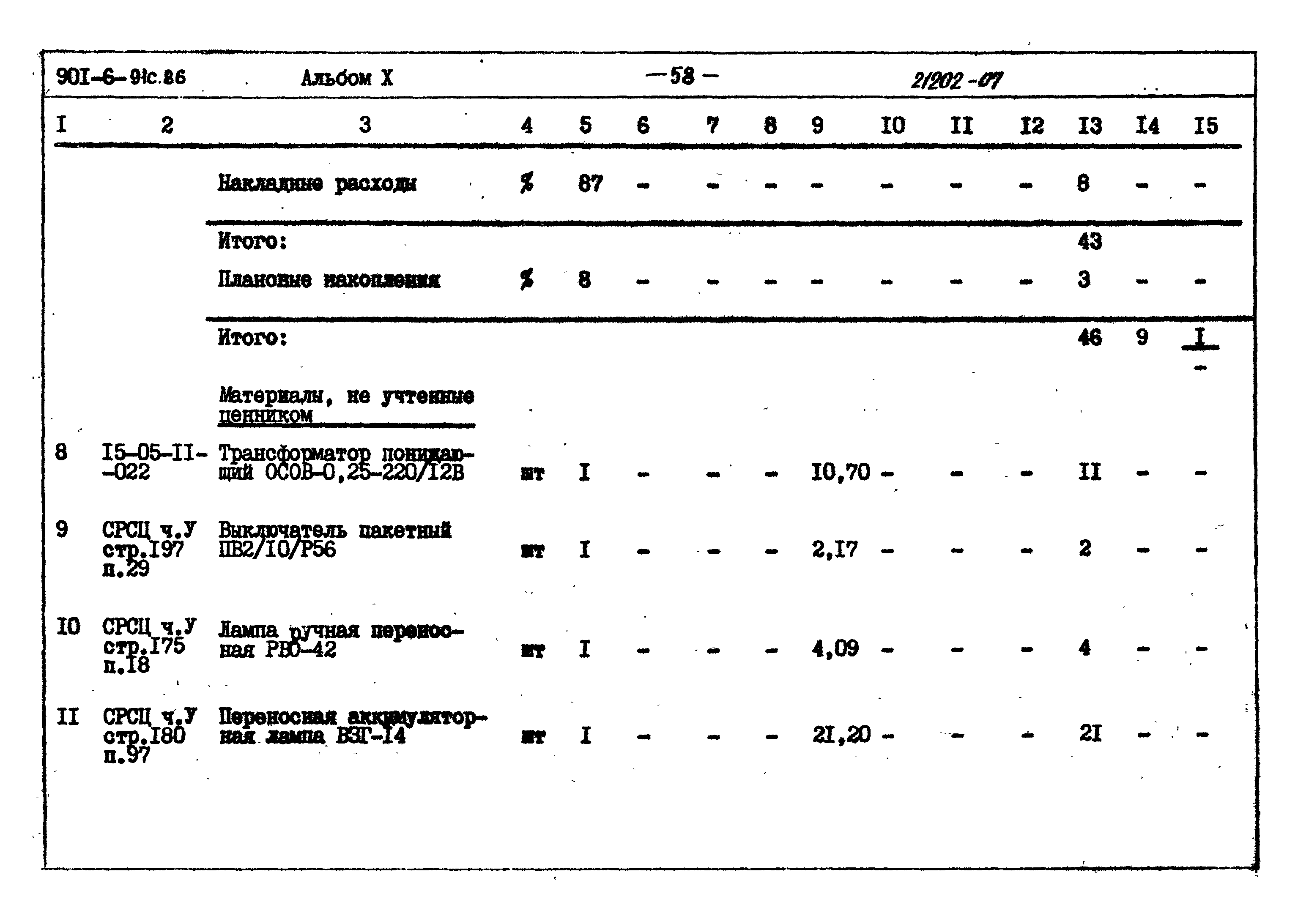 Типовой проект 901-6-91с.86