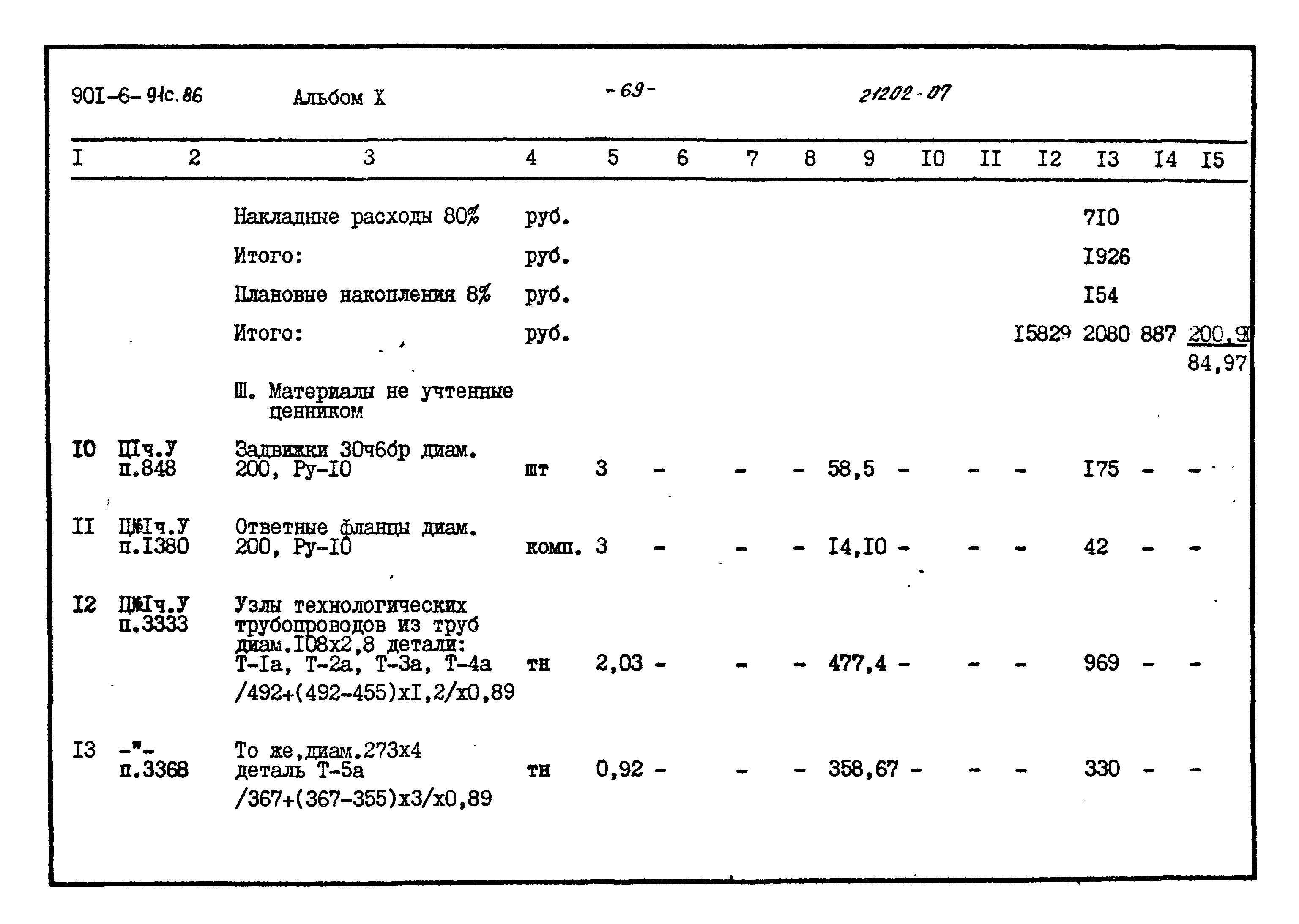 Типовой проект 901-6-91с.86