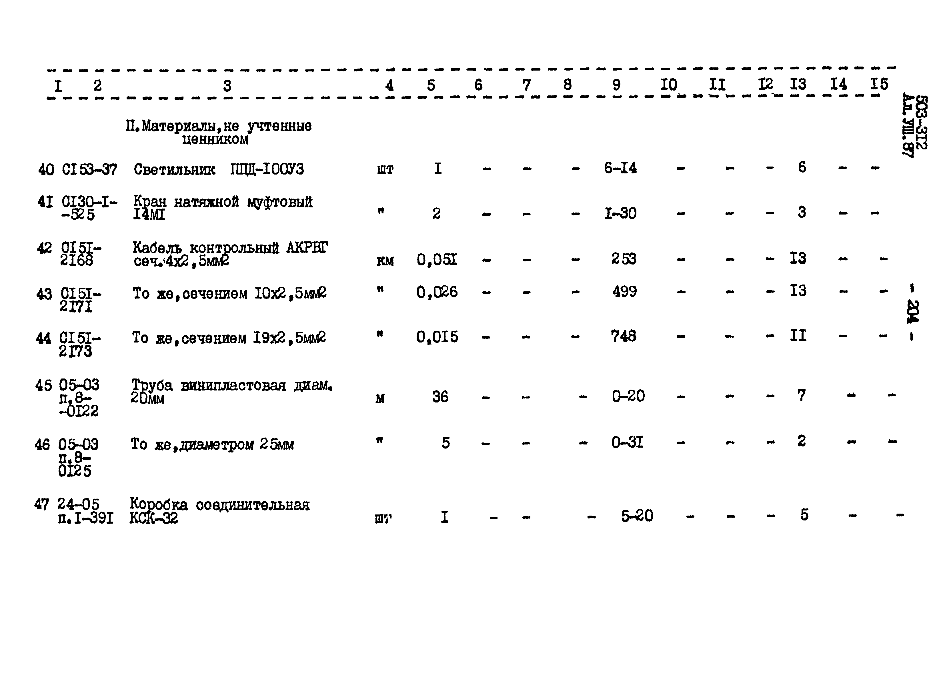 Типовой проект 503-312