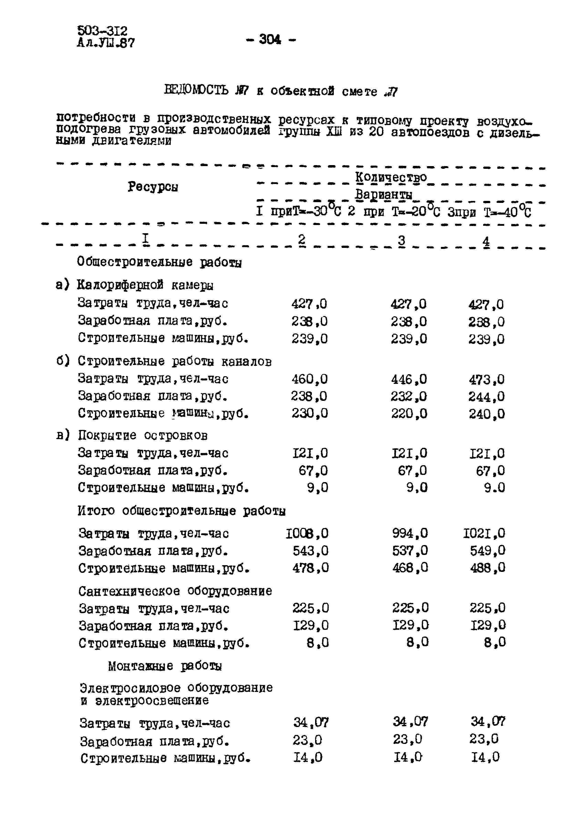 Типовой проект 503-312