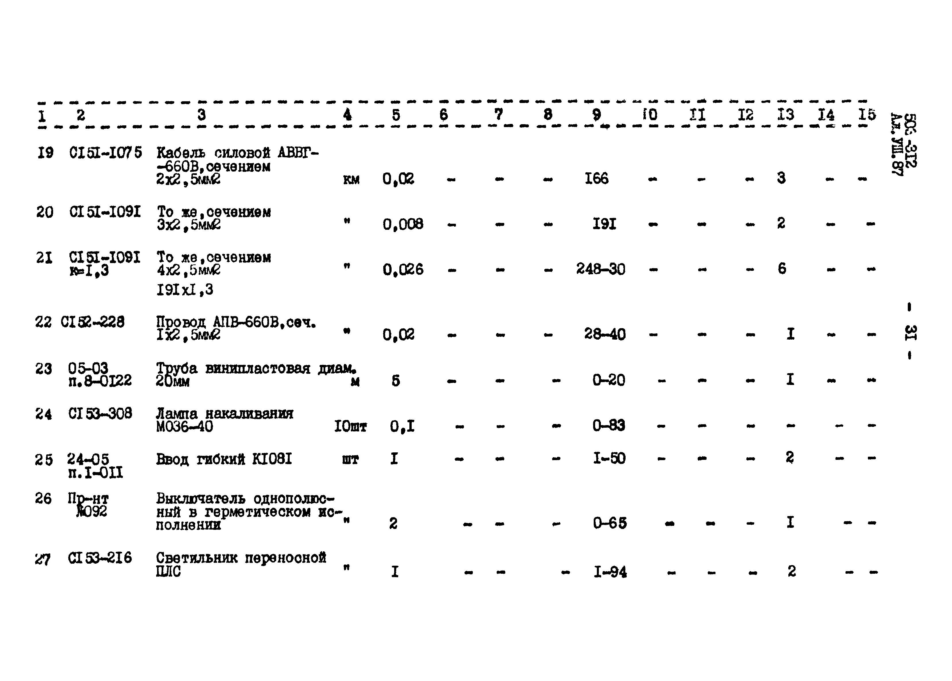 Типовой проект 503-312