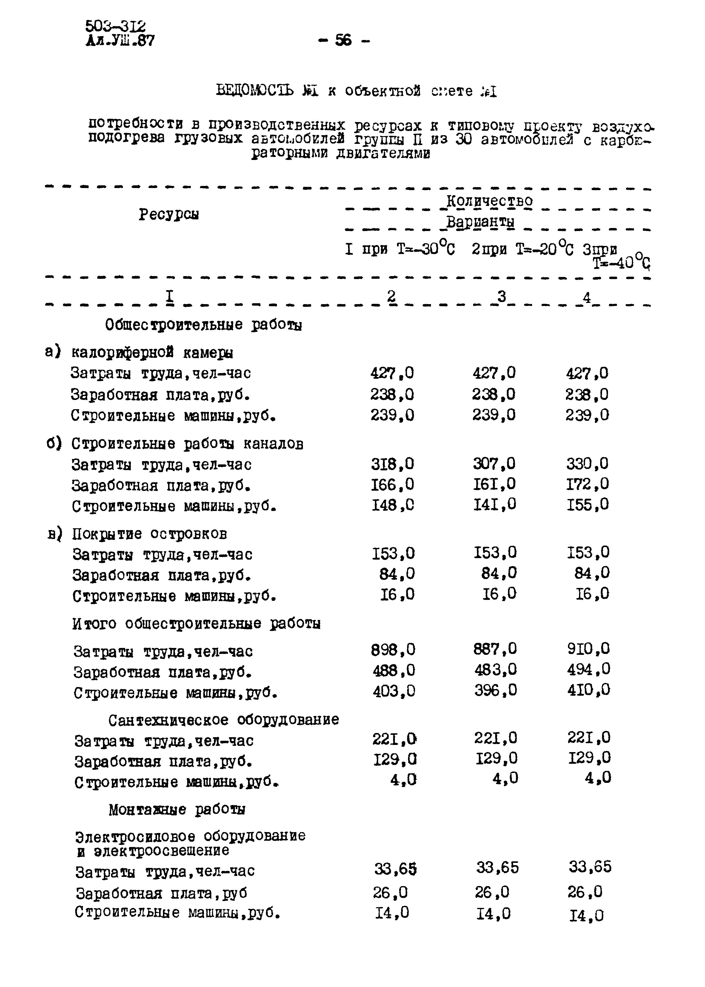 Типовой проект 503-312