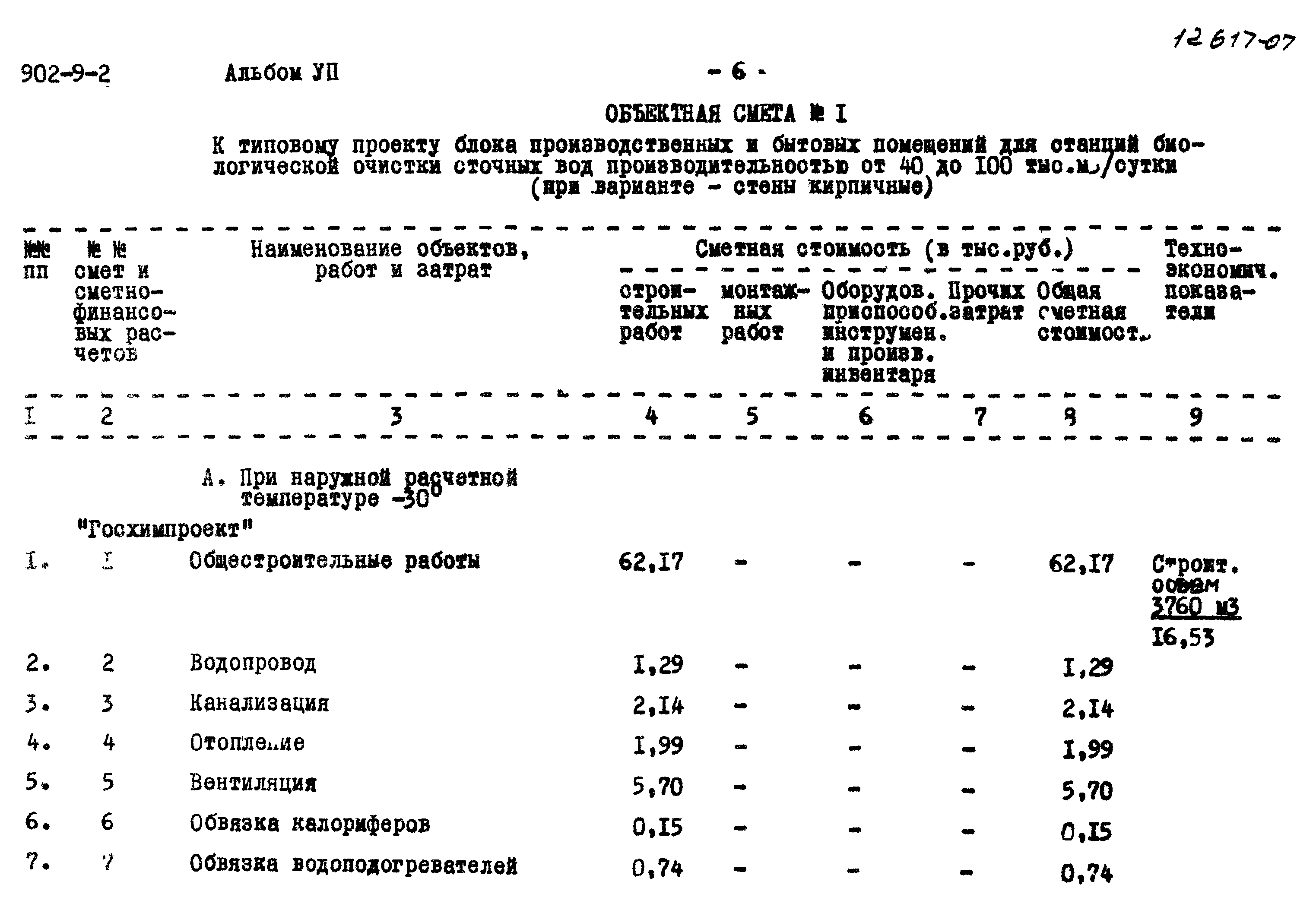 Типовой проект 902-9-2