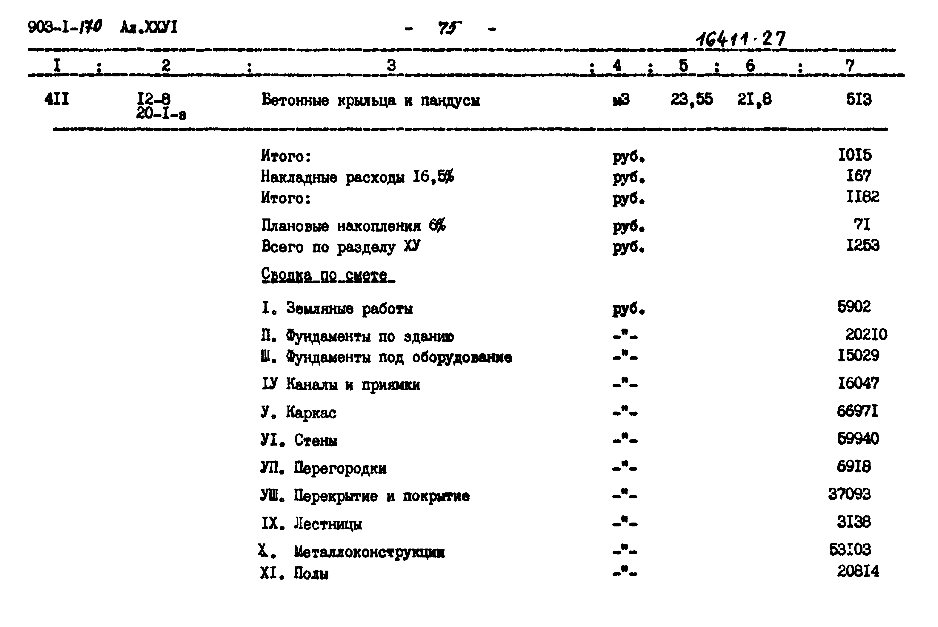 Типовой проект 903-1-170