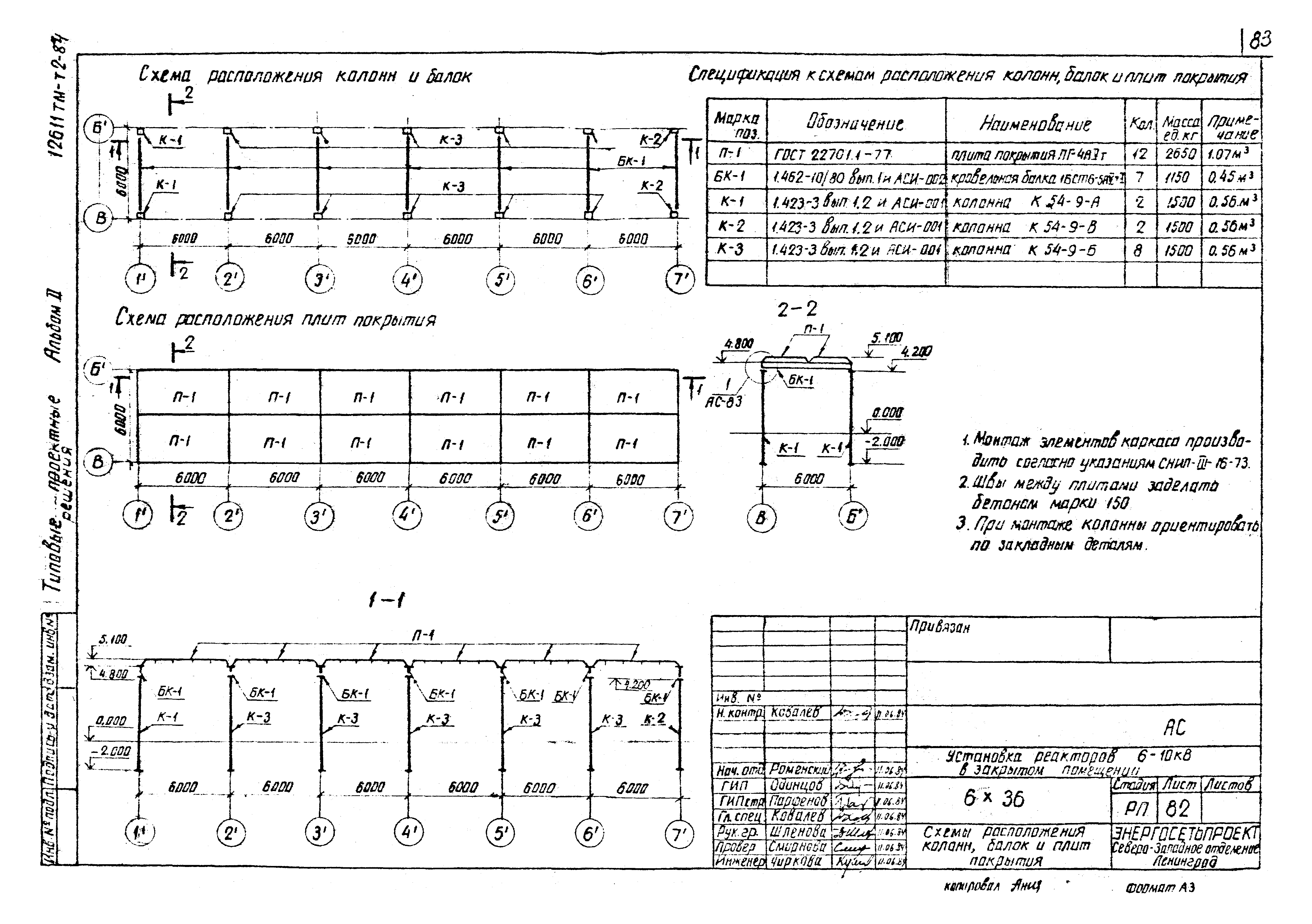 Типовые проектные решения 407-03-376.85