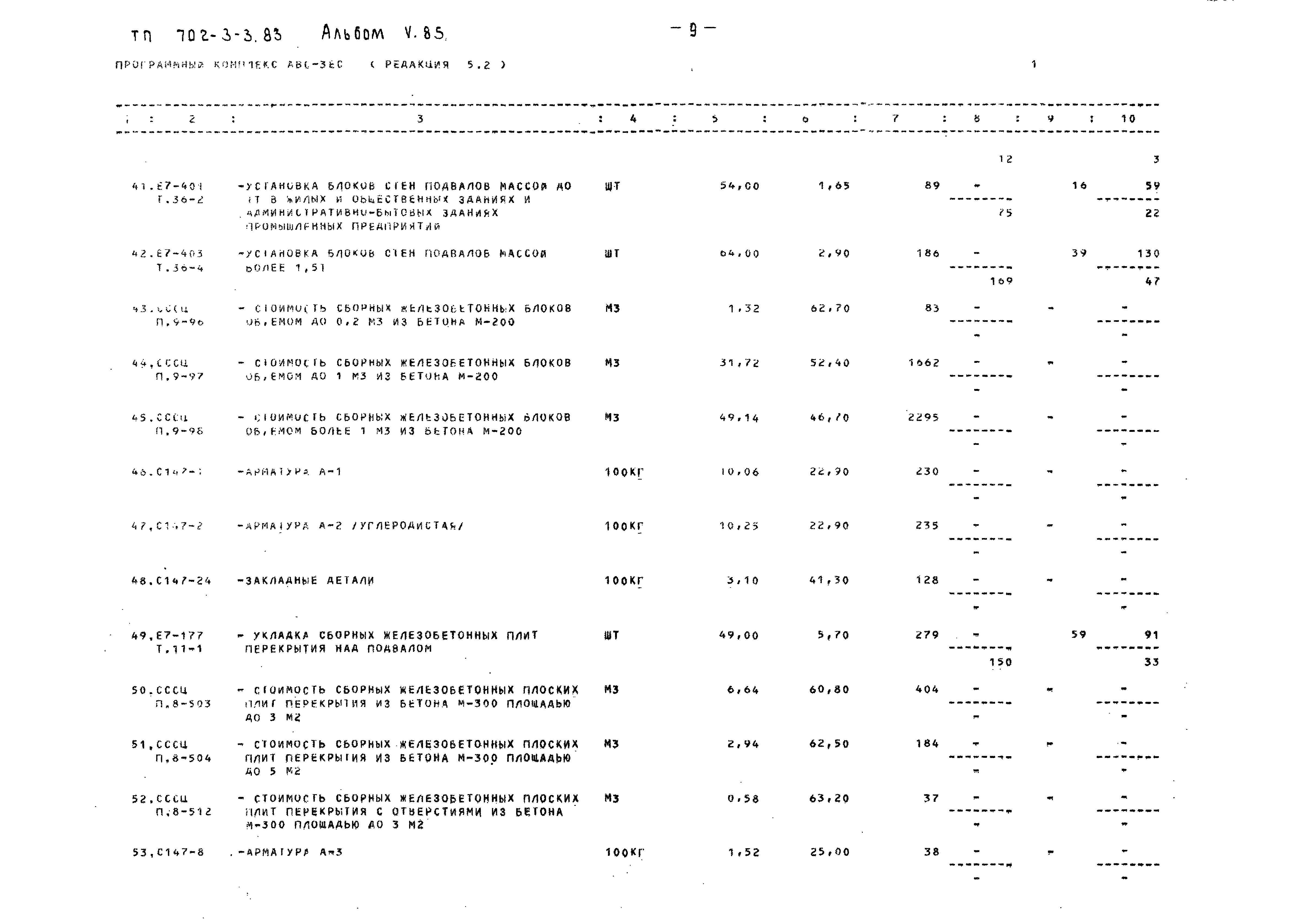 Типовой проект 702-3-3.83