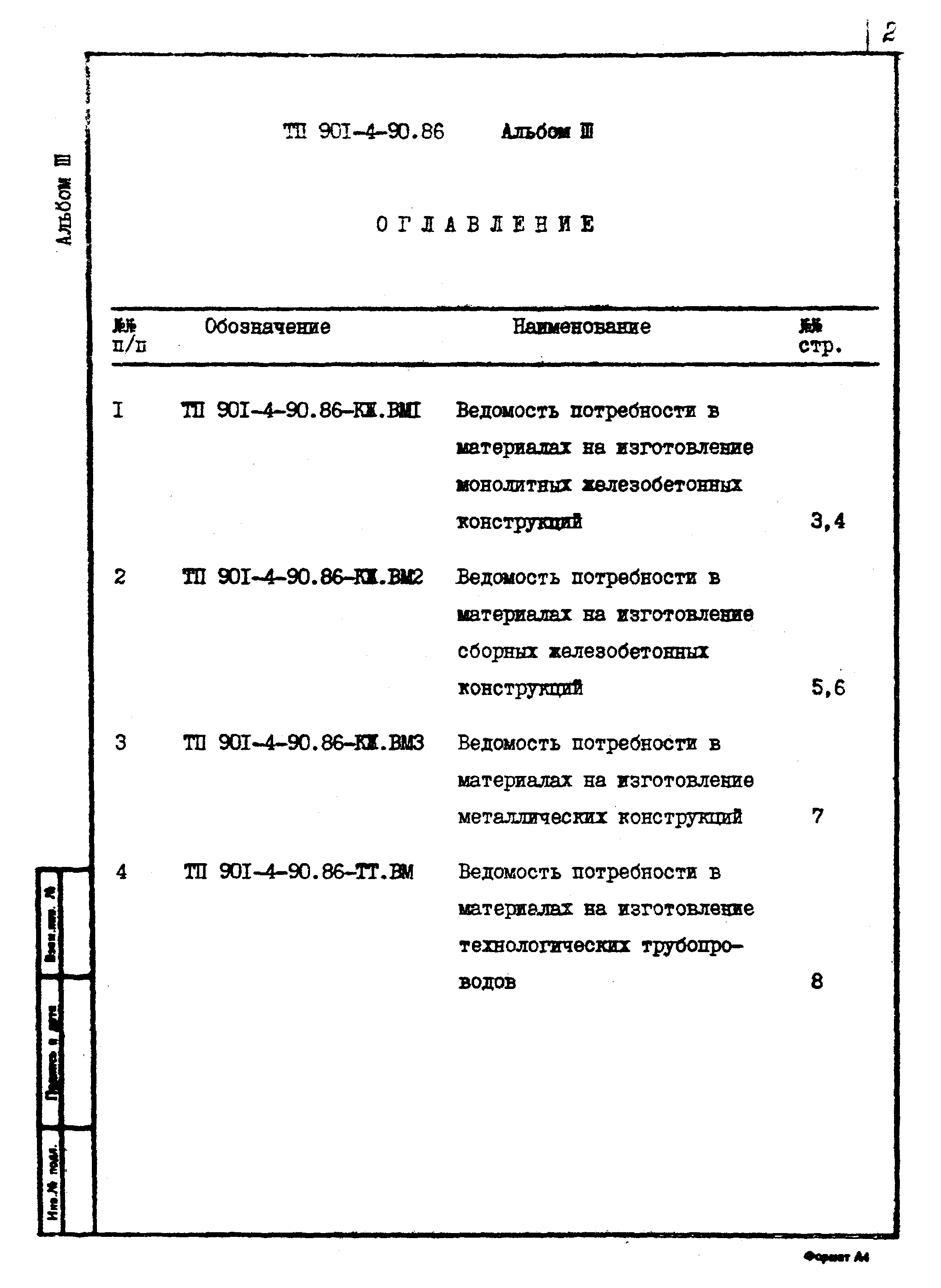 Типовой проект 901-4-90.86