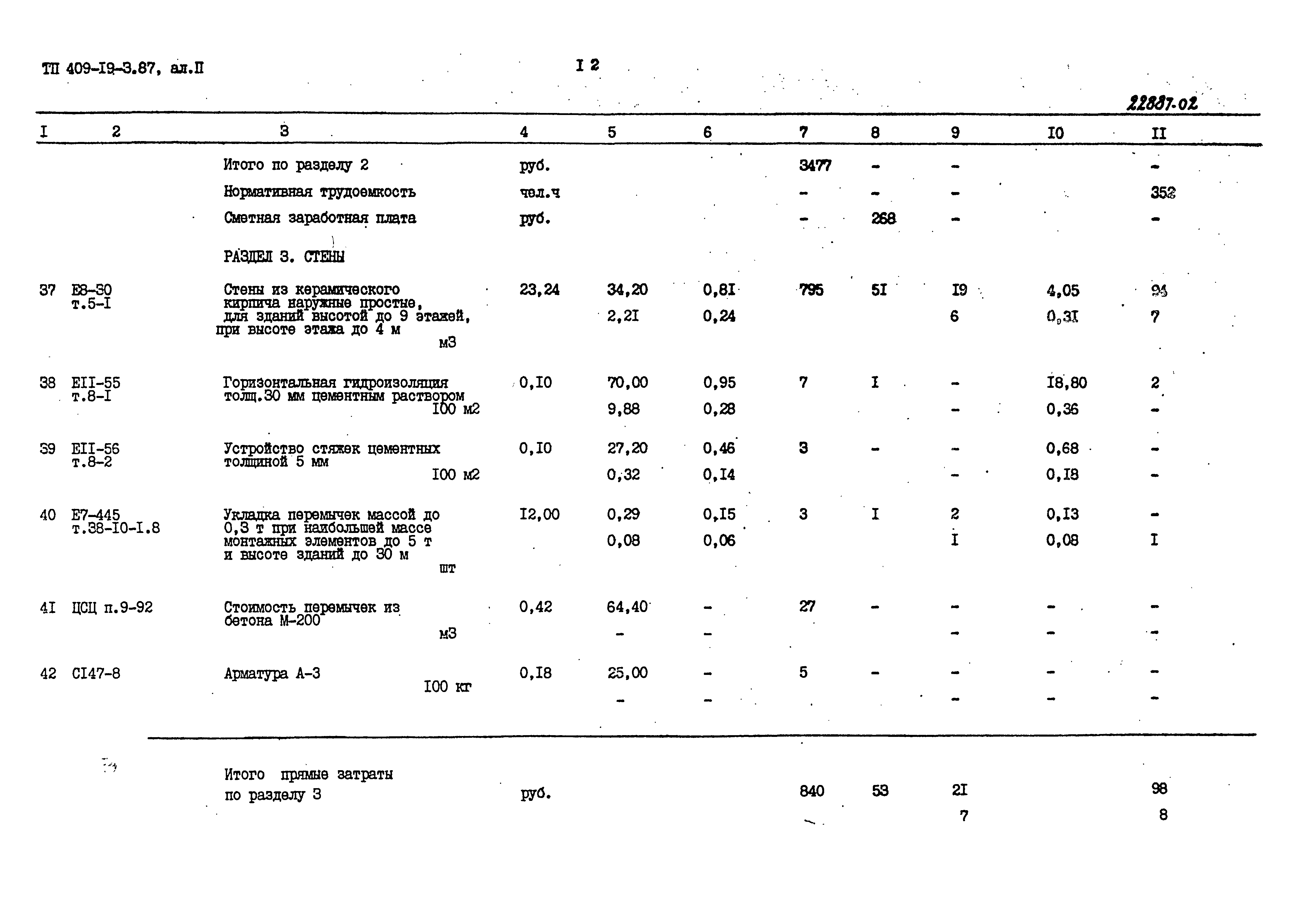 Типовой проект 409-19-3.87